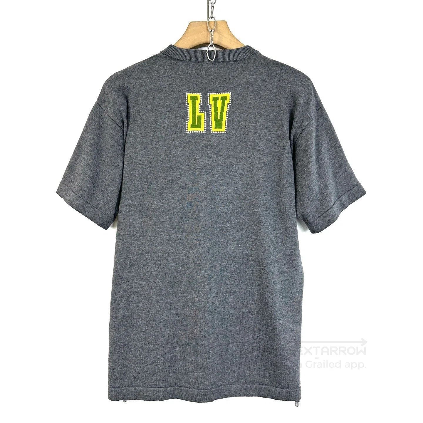 Louis Vuitton Louis Vuitton Gray Dog Paw Knit Tee. Size US S / EU 44-46 / 1 - 2 Thumbnail