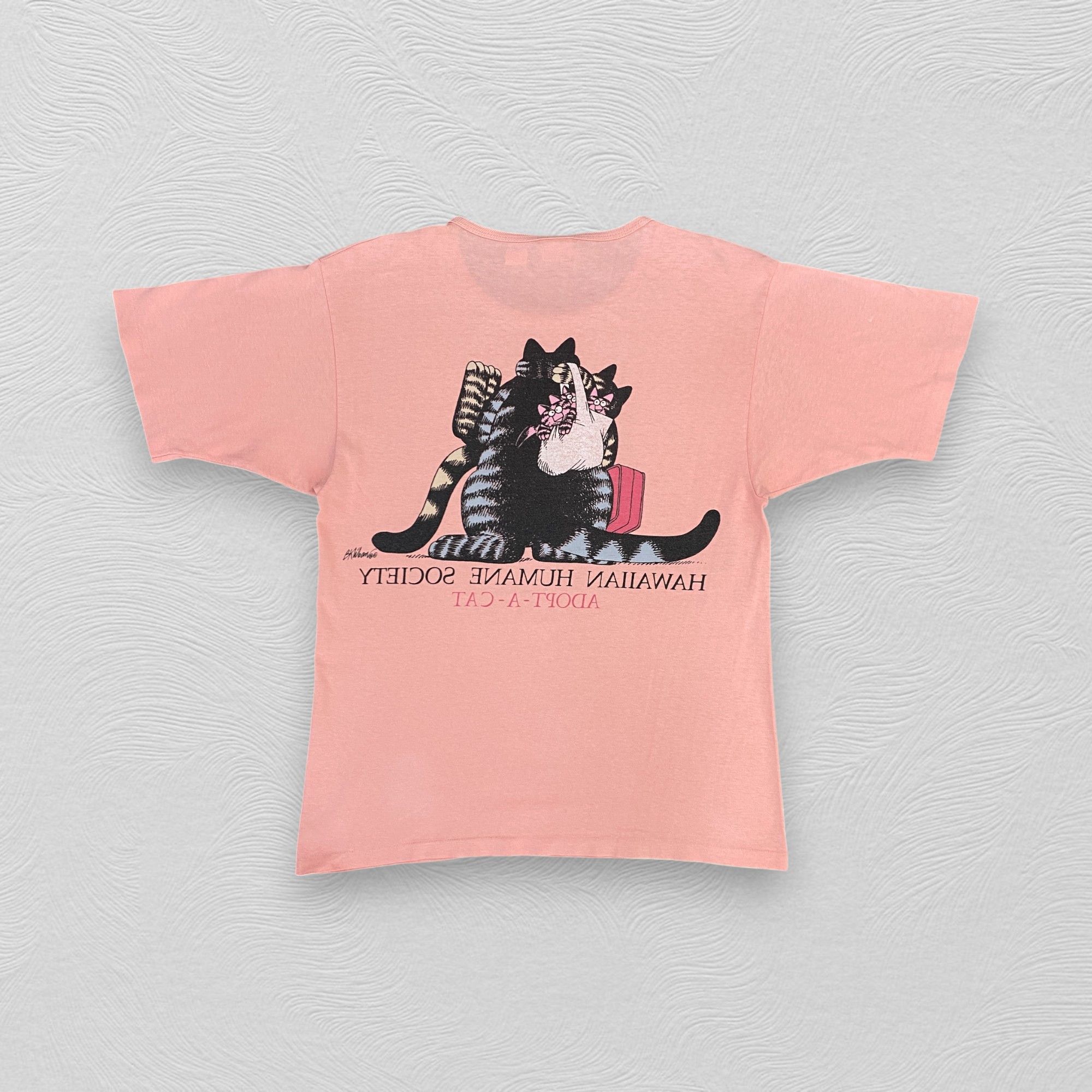 Vintage Vintagr Kliban's Crazy Shirt Small Size Tshirt - K051 Size US S / EU 44-46 / 1 - 2 Thumbnail