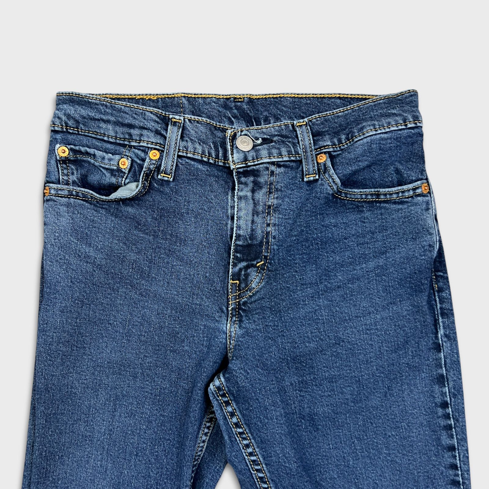 Levi's × Vintage Levi's 511 Jeans 30x30 Blue Slim Fit American Denim Pants Size US 30 / EU 46 - 2 Thumbnail
