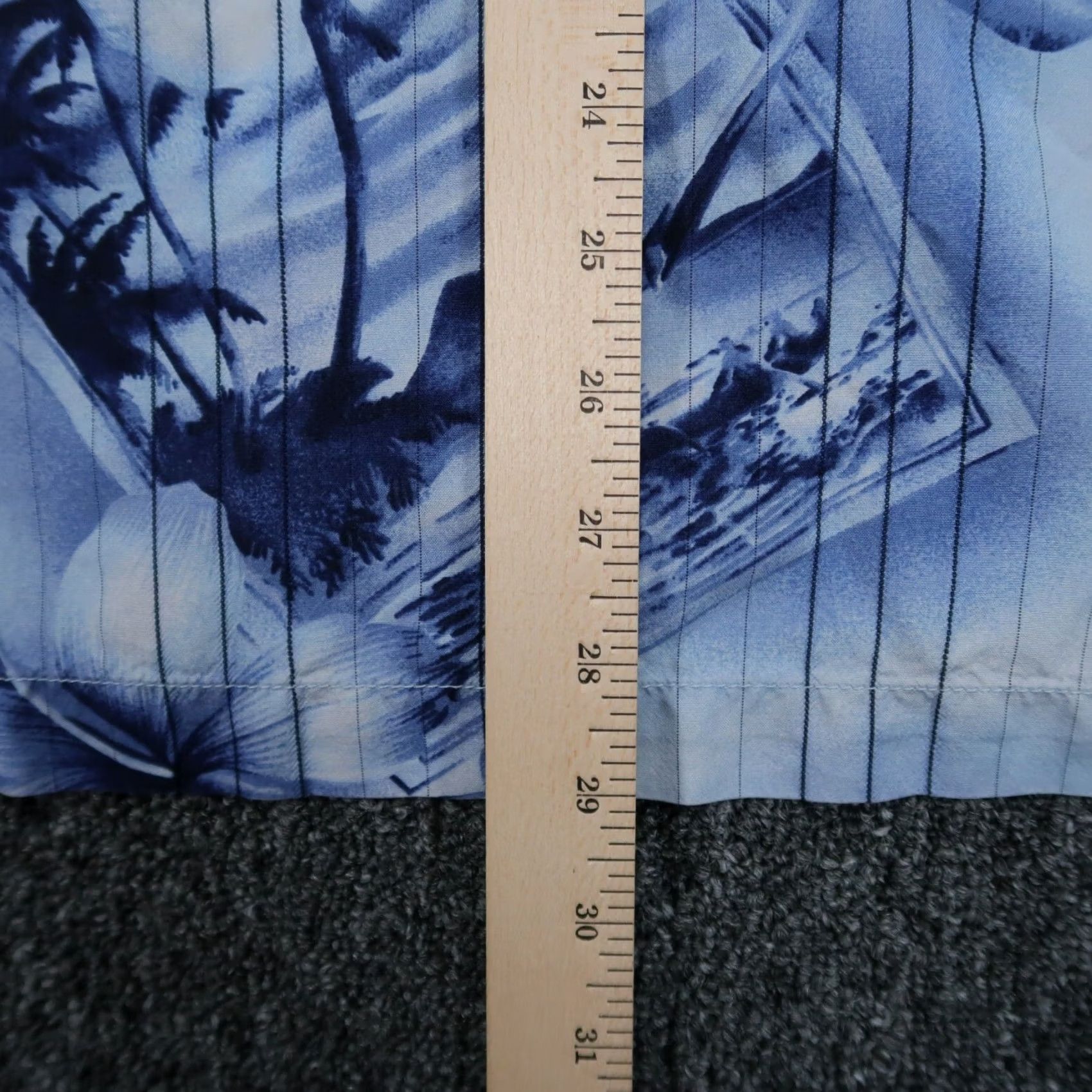 Tommy Bahama Tommy Bahama Shirt Men Medium Blue Silk Floral Postcard Vintage Fit Short Sleeve Poster Card Silk Shirt Men Modern Casual Travel Workwear Size US M / EU 48-50 / 2 - 6 Thumbnail