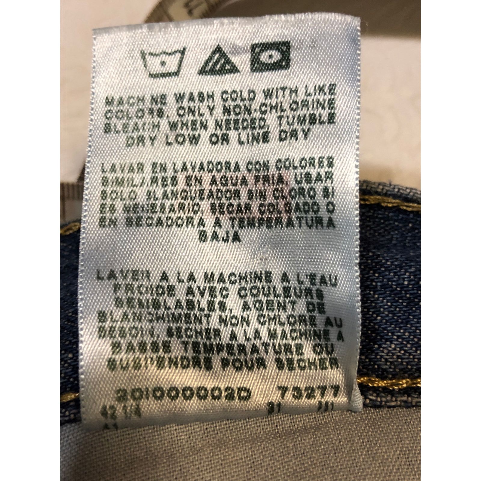Wrangler Mens blue denim wrangler jeans Size US 40 / EU 56 - 5 Thumbnail