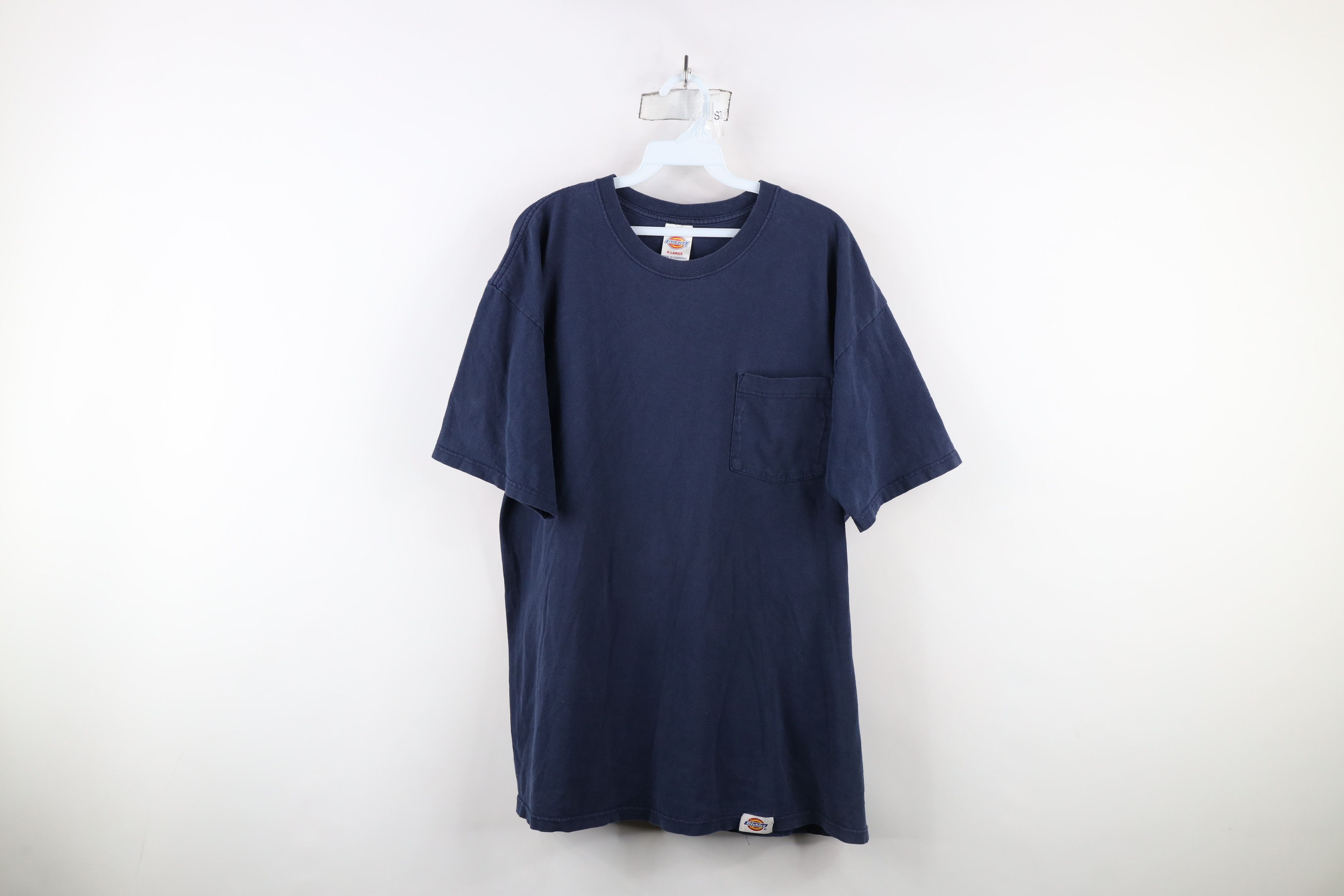 Dickies × Vintage Vintage 90s Dickies Spell Out Short Sleeve Pocket T-Shirt Size US XL / EU 56 / 4 - 1 Thumbnail