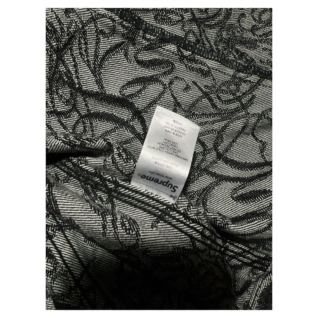 Supreme Supreme Jacquard Script Denim Trucker Jacket – FW22 – Size L Size US L / EU 52-54 / 3 - 4 Thumbnail