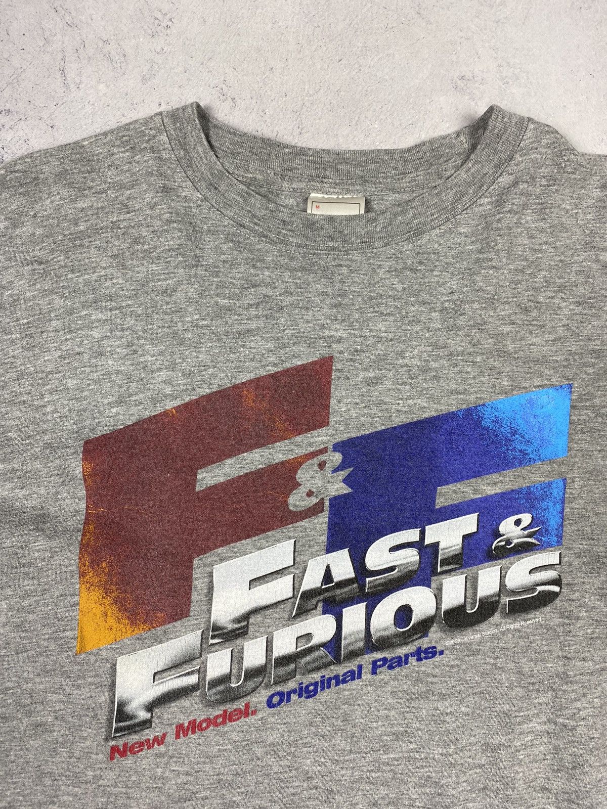 Vintage Vintage 00s Fast Furious 2009 Universal Studios T Shirt Size US M / EU 48-50 / 2 - 5 Thumbnail