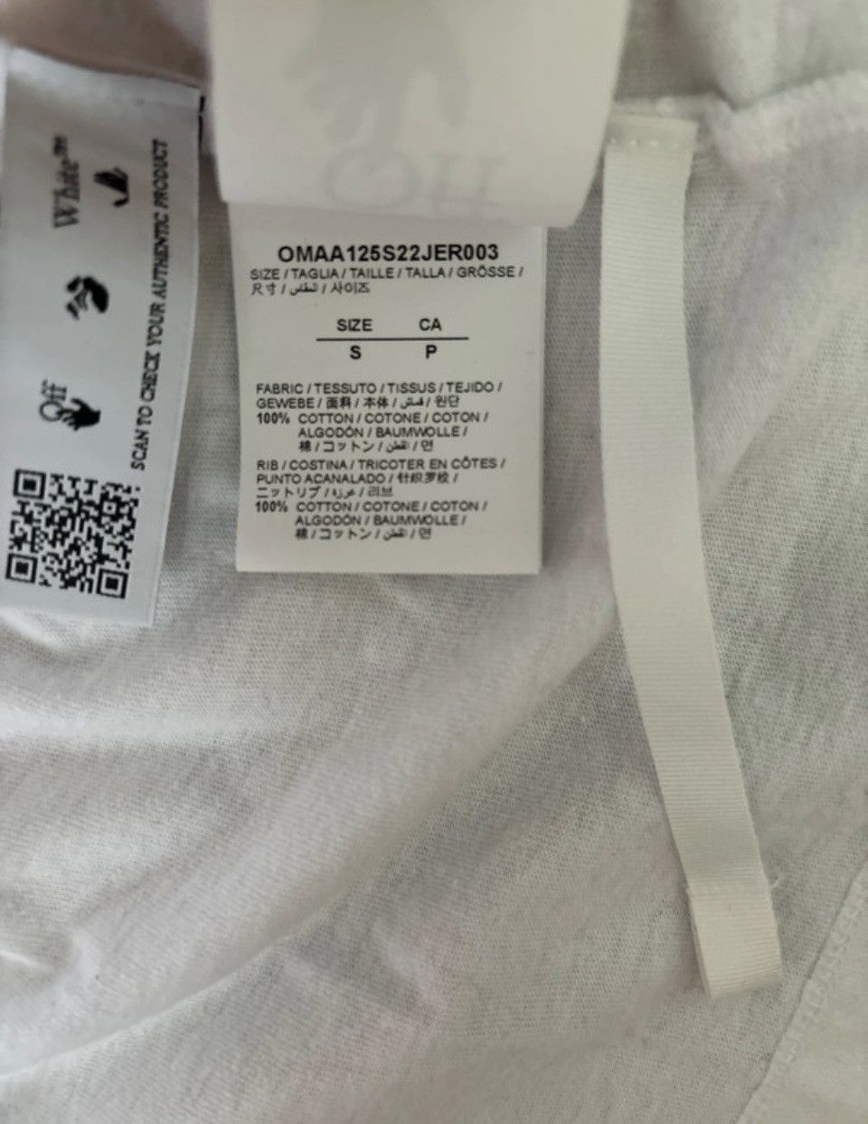 Off-White Off white t-shirt Size US L / EU 52-54 / 3 - 5 Thumbnail