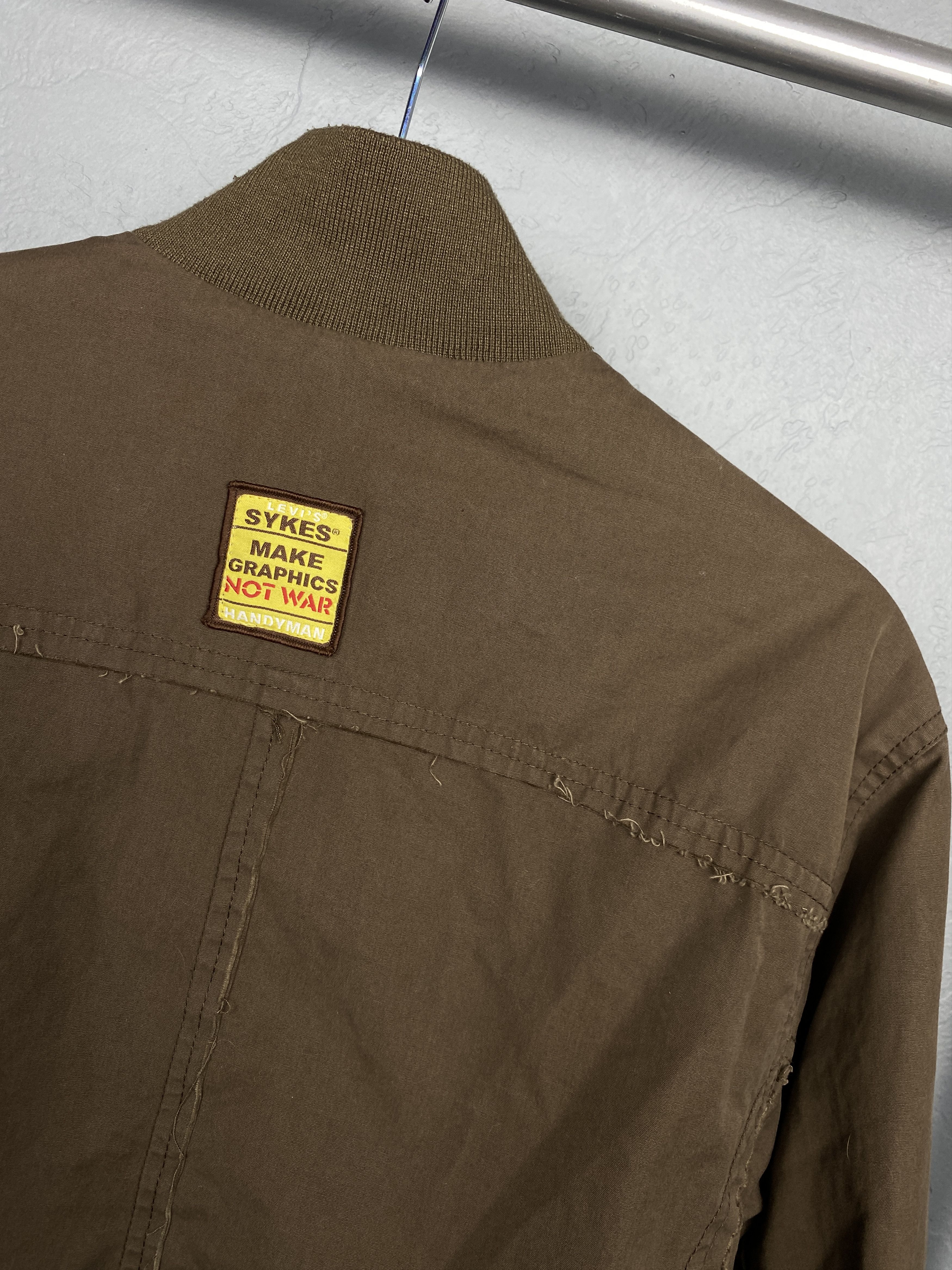 Levi's Levi's Sykes Vintage Military Reversible Bomber Jacket Size US XL / EU 56 / 4 - 10 Thumbnail