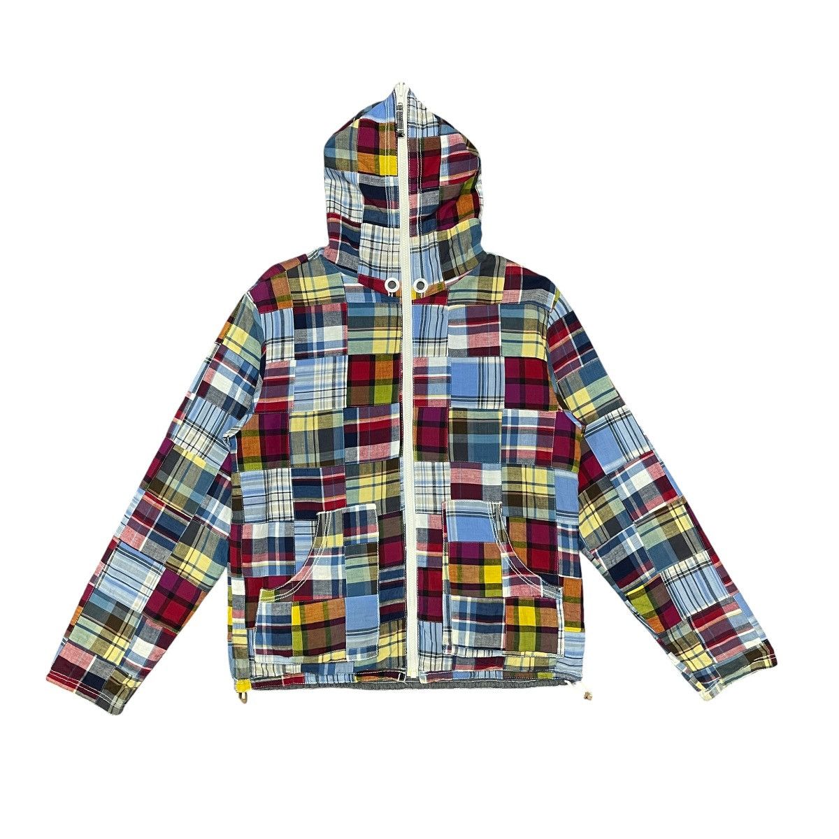 Vintage Vintage Houston Japan Patchwork Reversible Hoodie Jacket Size US L / EU 52-54 / 3 - 1 Thumbnail