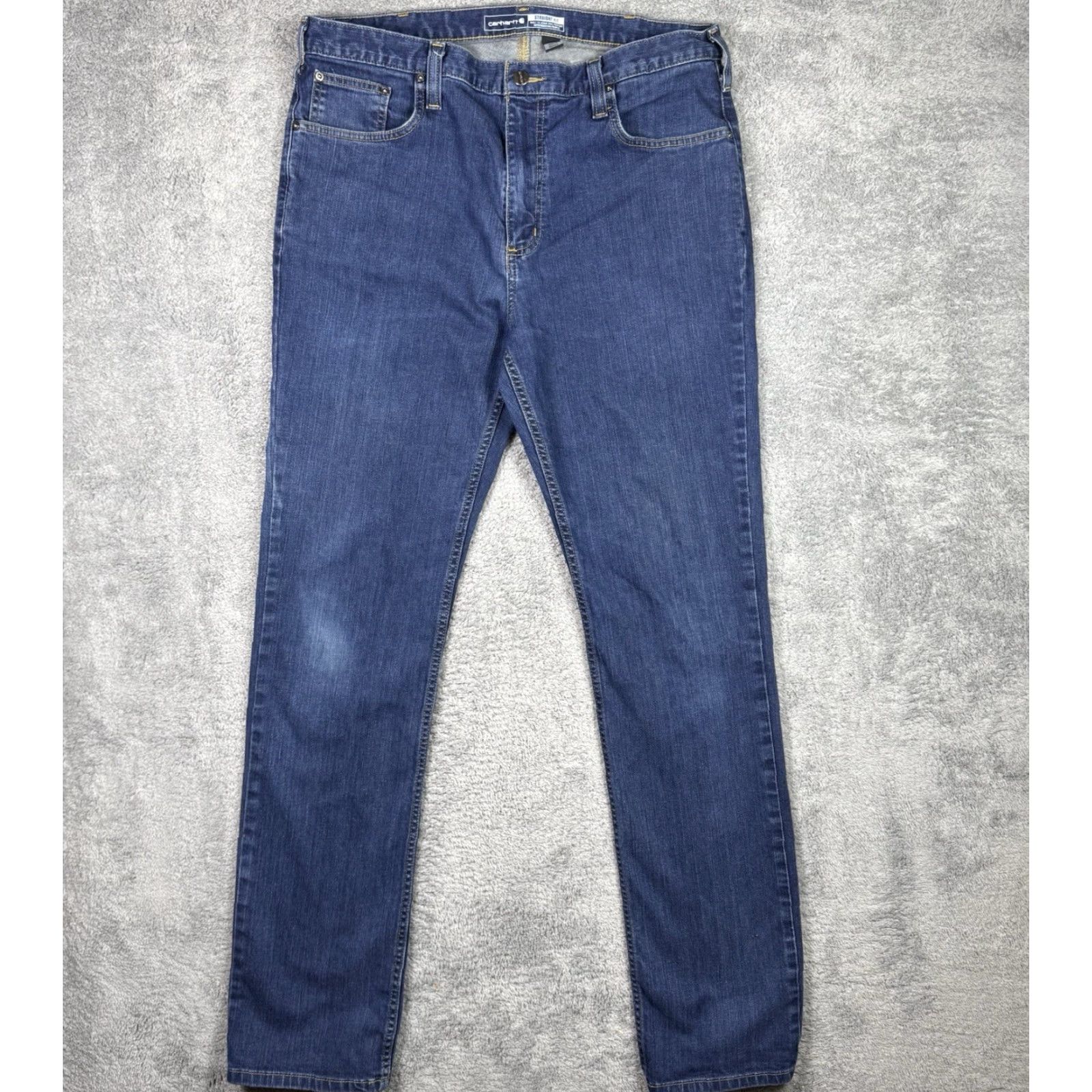 Carhartt Carhartt Jeans Mens 36x36 Rugged Flex Relaxed Taper Workwear BD2807-M 102807-491 Size US 36 / EU 52 - 2 Thumbnail