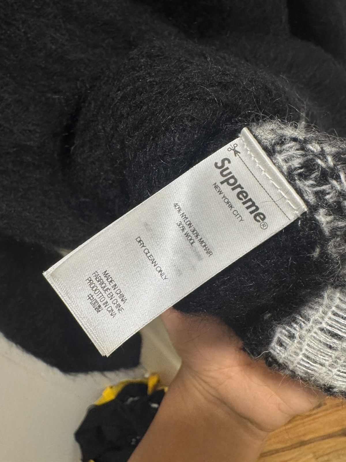 Supreme Supreme Aphex Twin Mohair Sweater Size US L / EU 52-54 / 3 - 6 Thumbnail