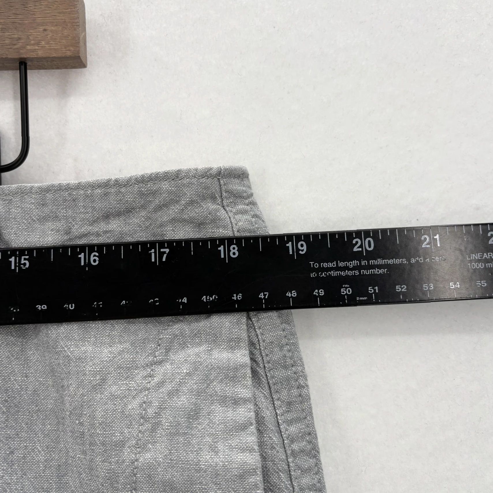 J.Crew J.Crew Shorts Mens 36 Gray Linen Cotton Chino Flat Front Casual Preppy Summer Shirt Mens Regular Waist 36 Gray Chino Casual Summer Mens Size US 36 / EU 52 - 6 Thumbnail
