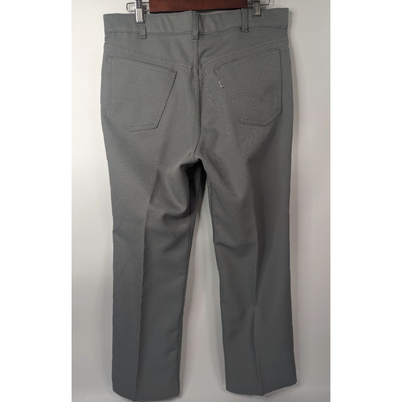 Levi's Levi’s Mens Jeans VTG 80s Bootcut Gray 36x29 Inseam 29 Pockets Denim Cotton Talon Zip Size US 35 - 4 Thumbnail
