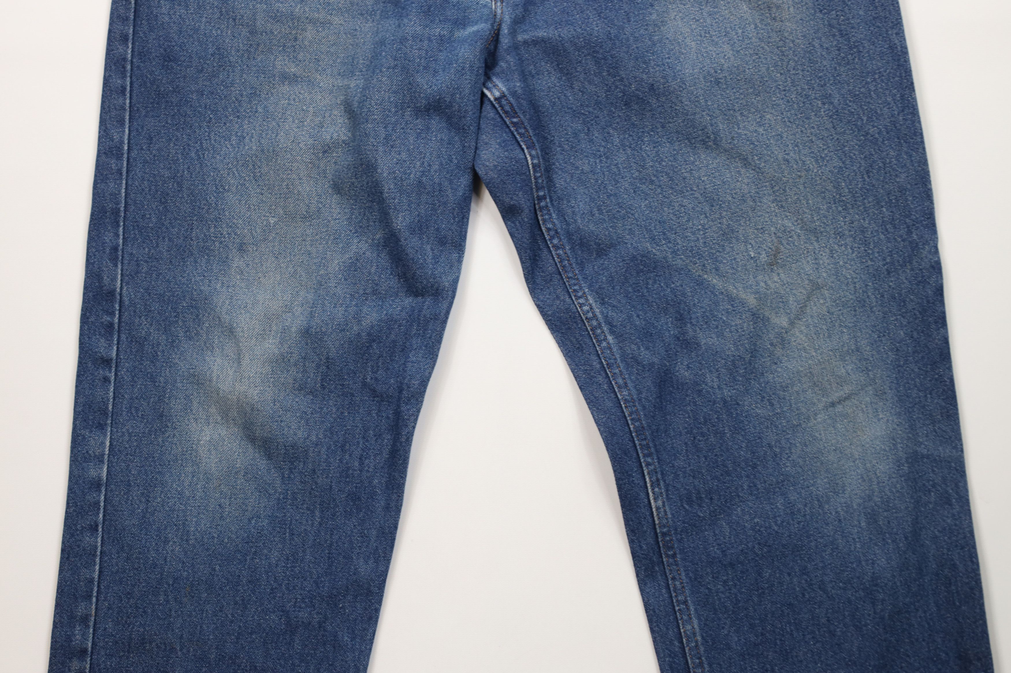L.L. Bean Vintage Y2K LL Bean Relaxed Fit Denim Jeans Blue Cotton Size US 37 - 3 Thumbnail