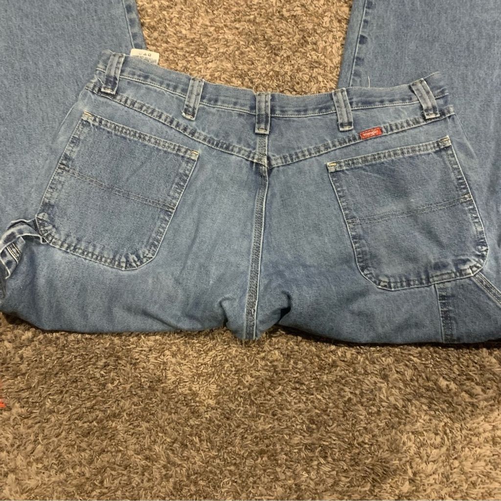Wrangler Men’s Wrangler Carpenter Jeans Size US 38 / EU 54 - 7 Thumbnail