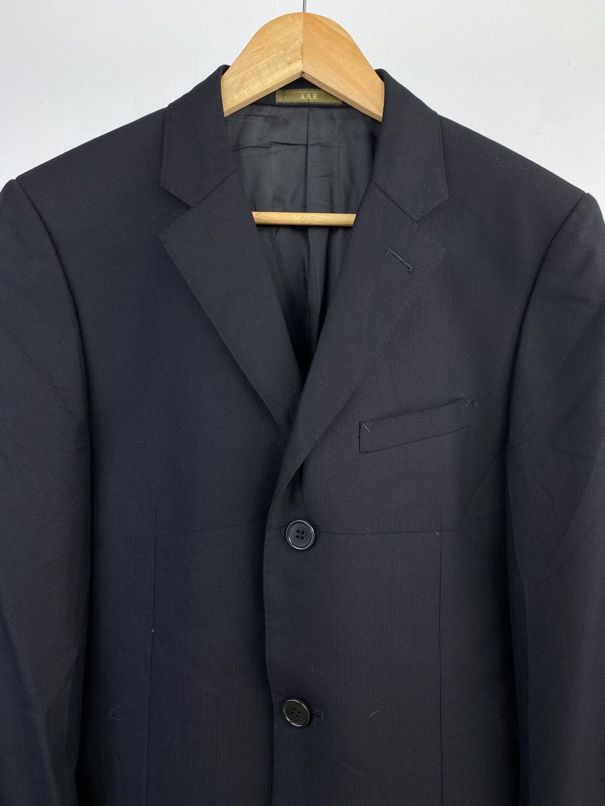 Yohji Yamamoto 90’s Vintage Yohji Design Studio Black Blazer Jacket Size US M / EU 48-50 / 2 - 5 Thumbnail