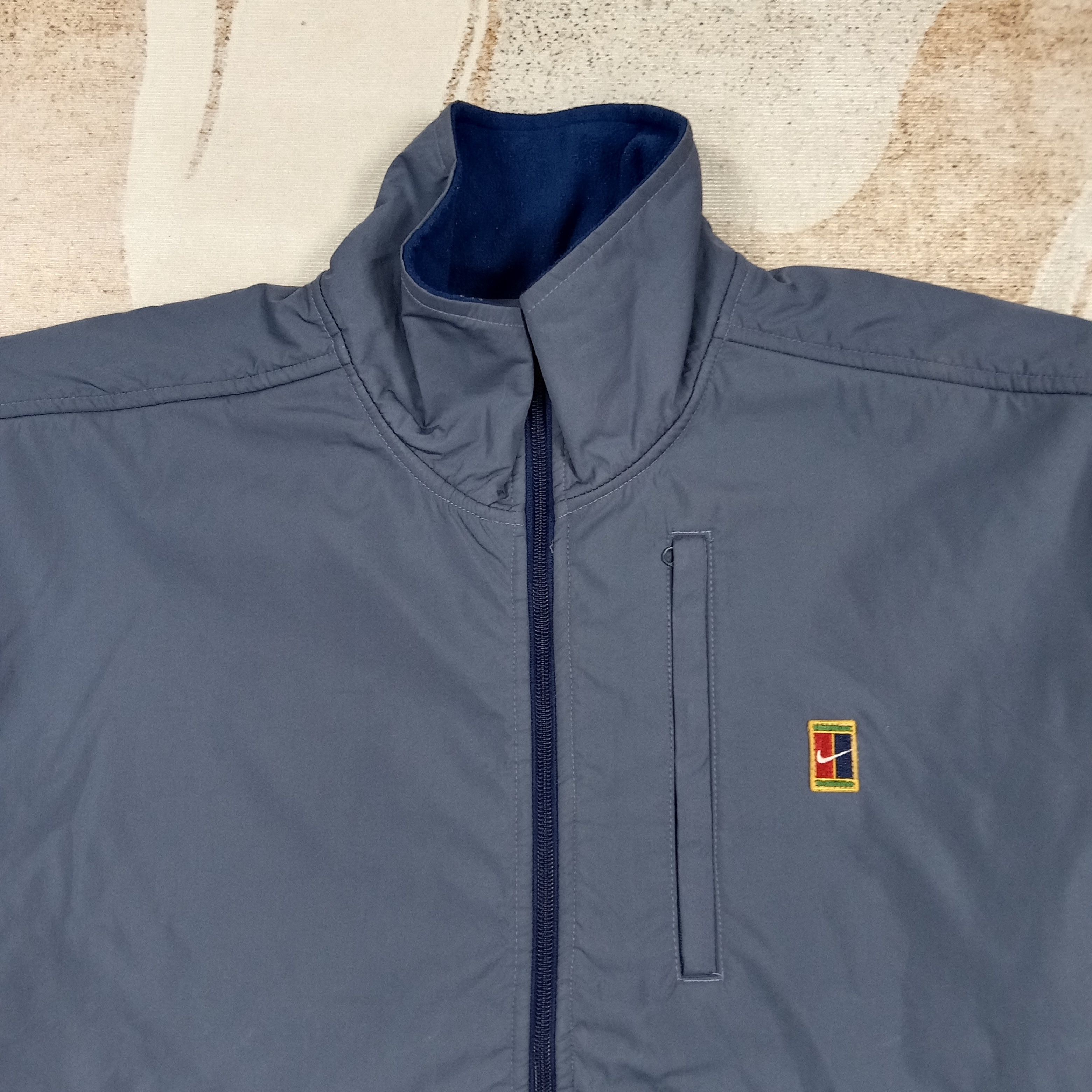 Nike 90's Nike Court American Inner Fleece Jacket C287N33 Size US L / EU 52-54 / 3 - 5 Thumbnail