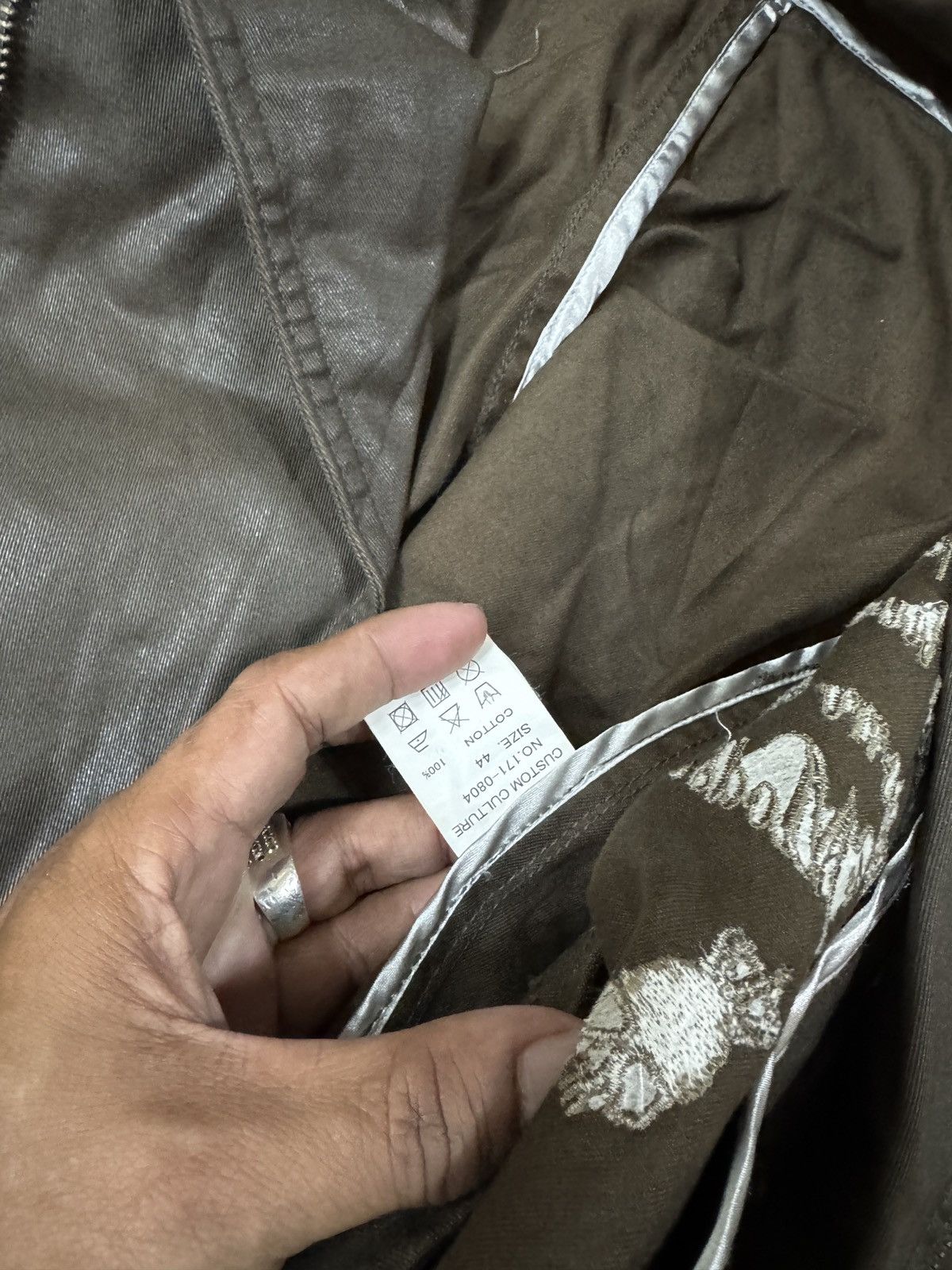 Seditionaries CUSTOM COUTURE COATED PUNK BIKERS JACKET Size US M / EU 48-50 / 2 - 4 Thumbnail