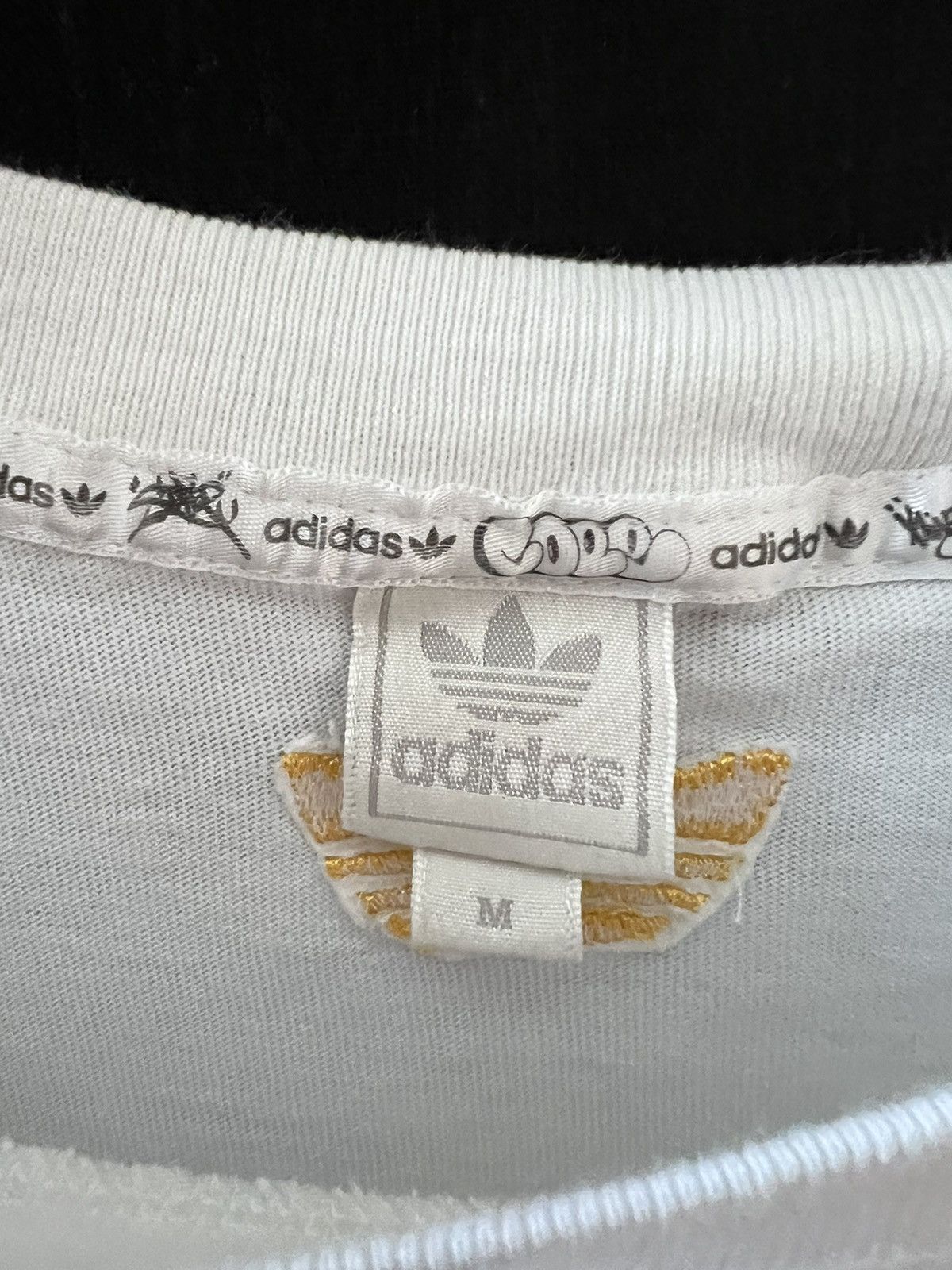 Adidas × Vintage Adidas Cope Graffiti Rare t-shirt mens vintage Size US M / EU 48-50 / 2 - 4 Thumbnail