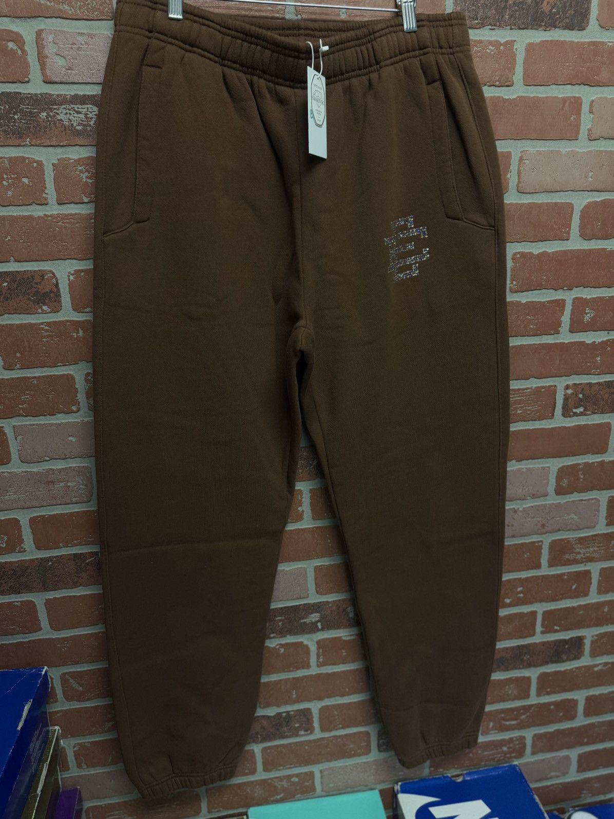 Eric Emanuel × Swarovski Eric Emanuel x Swarovski Sweatpants Size XXL (NEW) RARE Size US 36 / EU 52 - 3 Thumbnail