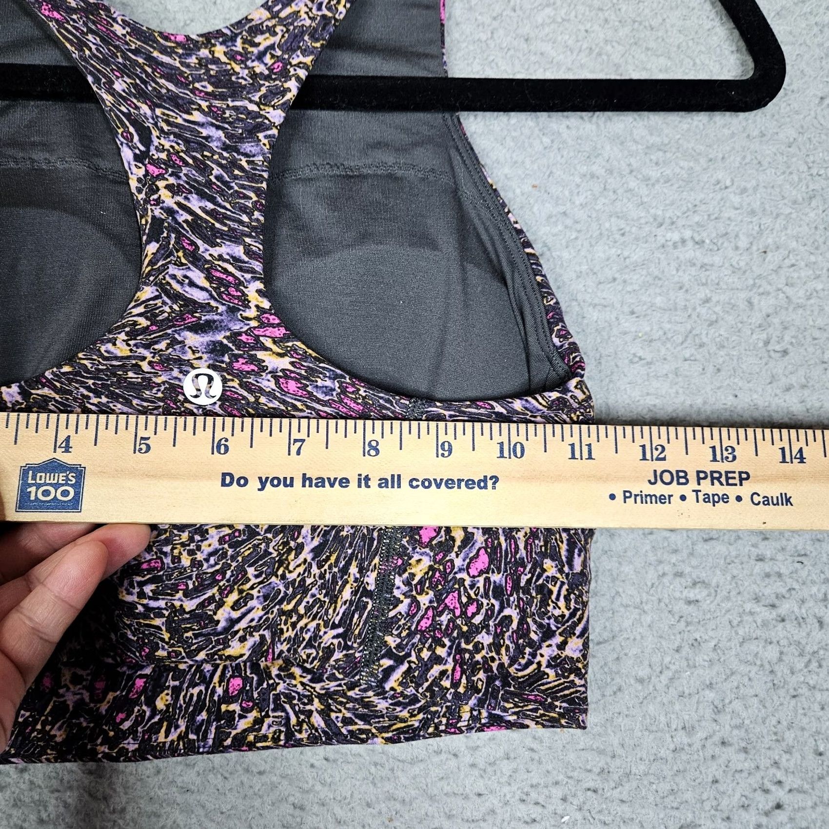 Lululemon Lululemon Wunder Train Long Line Sports Bra Size 4 Womens Activewear Racerback Multicolor Size ONE SIZE - 5 Thumbnail