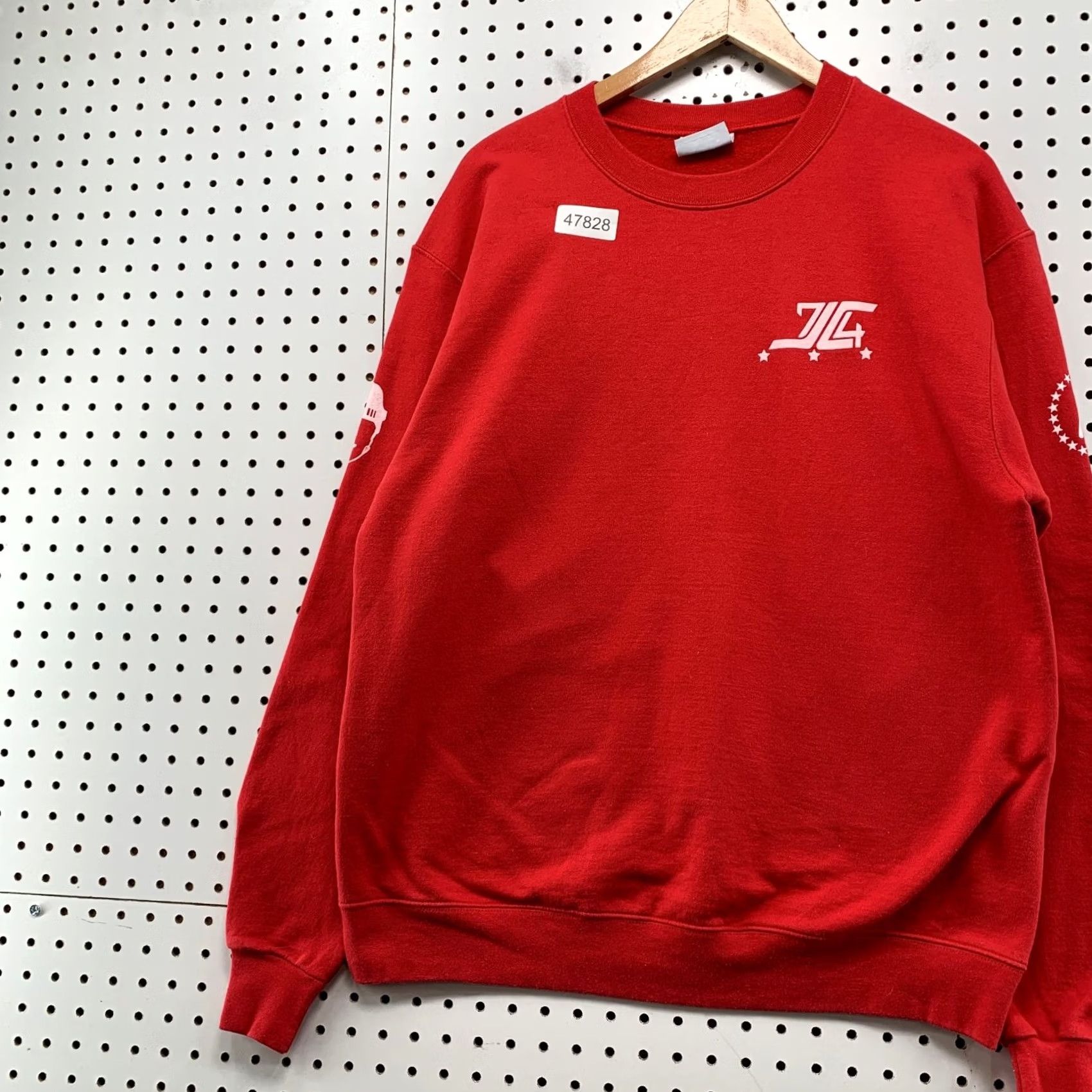 Champion Champion Barstool Sweatshirt Mens Large Red Hockey Logo Fleece Pullover Size US L / EU 52-54 / 3 - 6 Thumbnail