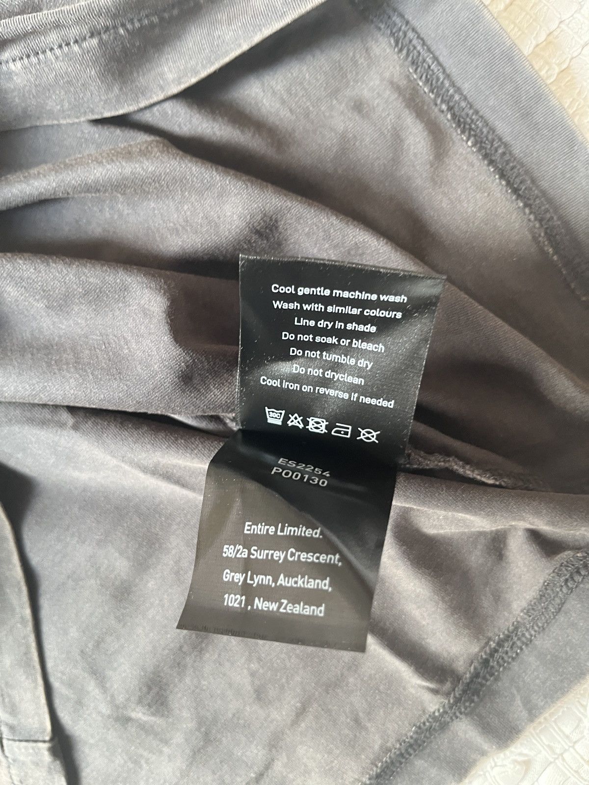 Entire Studios MINI TEE WASHED BLACK Size US L / EU 52-54 / 3 - 7 Thumbnail