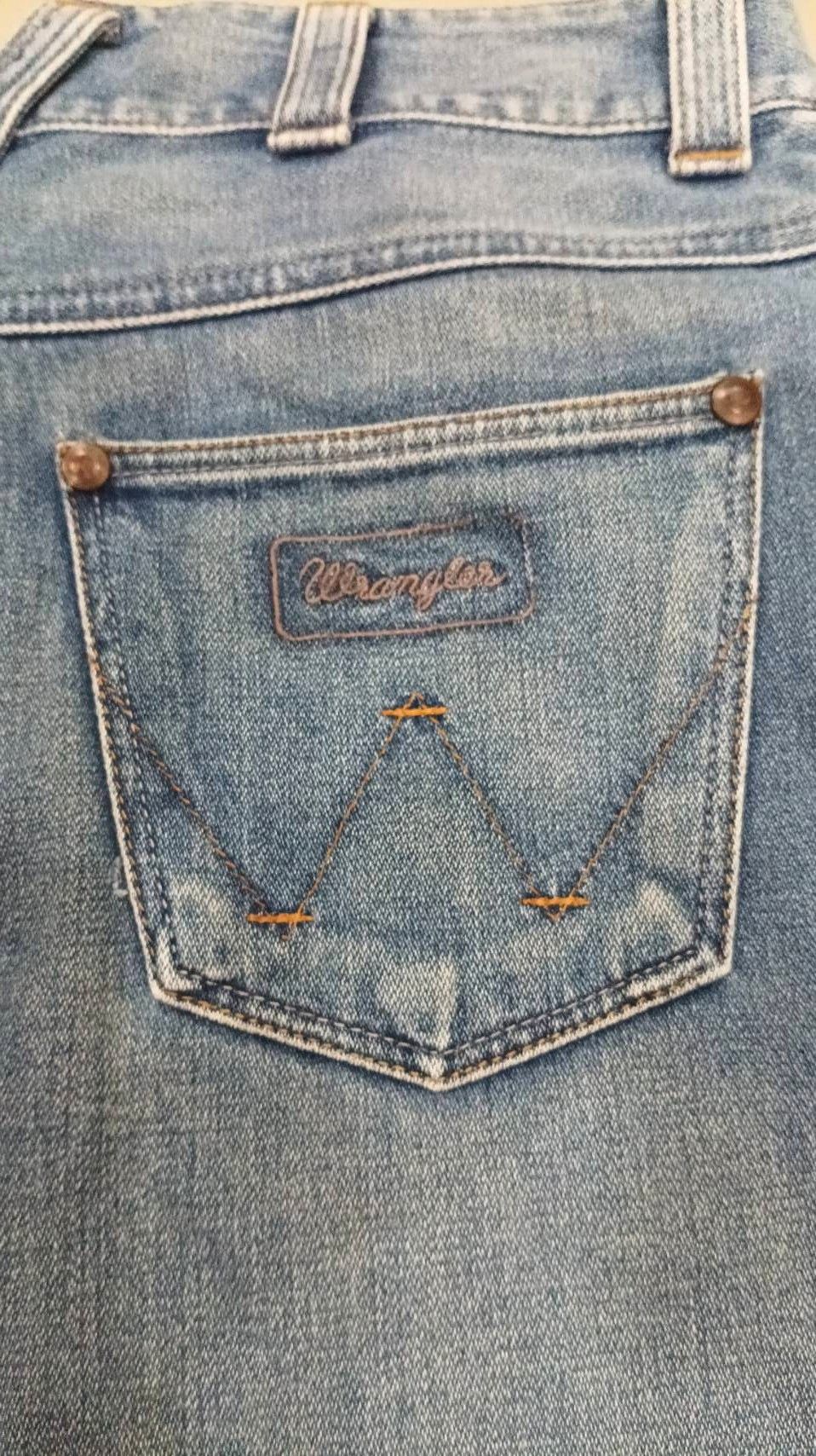 Vintage × Wrangler VTG Wrangler Denim Skirt Size 30" / US 8 / IT 44 - 4 Thumbnail