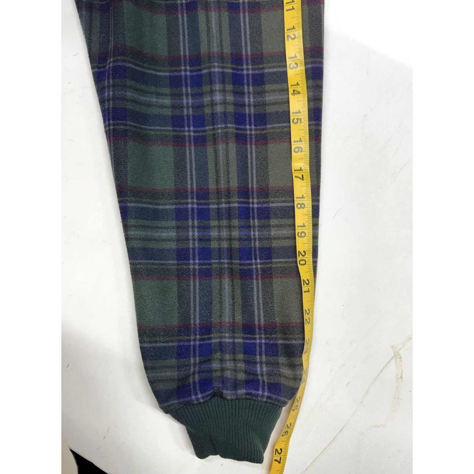 Vintage VINTAGE 90s Golf Windbreaker Pullover Sun Mountain XL Men Green Plaid Button Snap Mock Core Size US XL / EU 56 / 4 - 6 Thumbnail