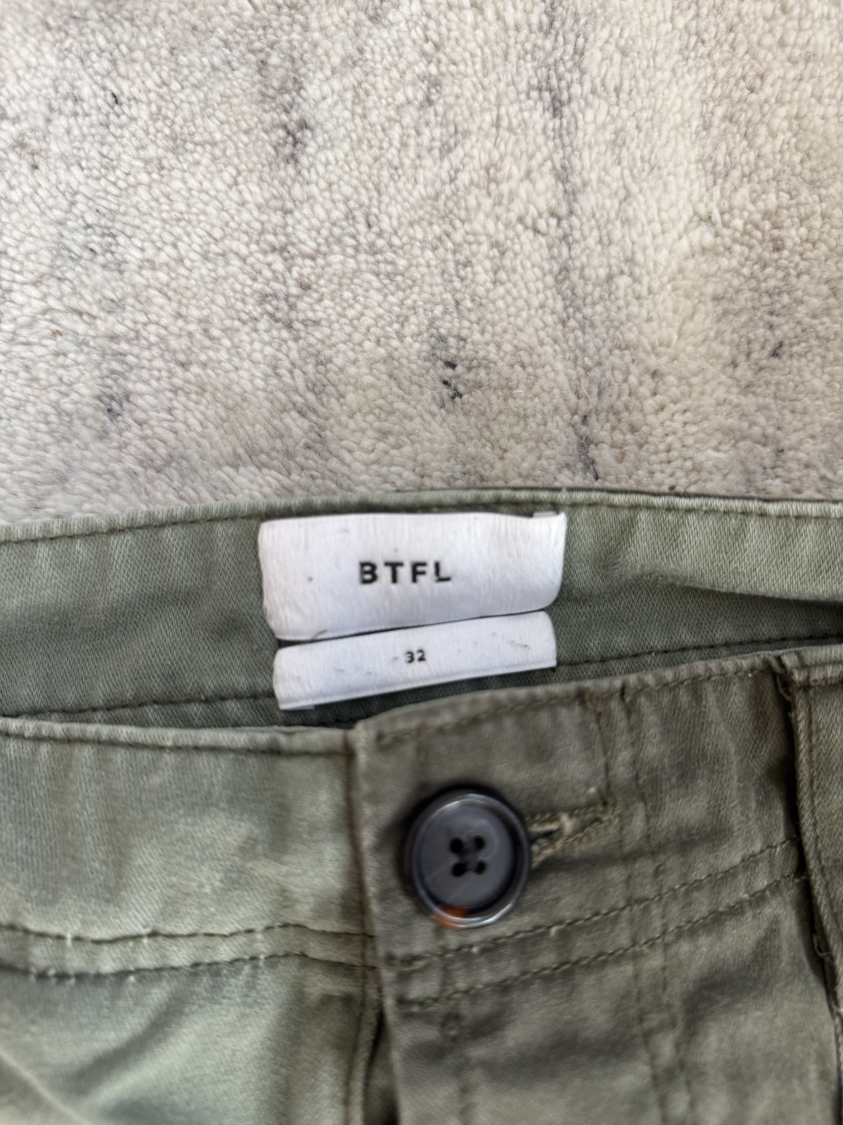 BTFL BTFL Green Patchwork Workwear Pants Size 32 Size US 32 / EU 48 - 5 Thumbnail