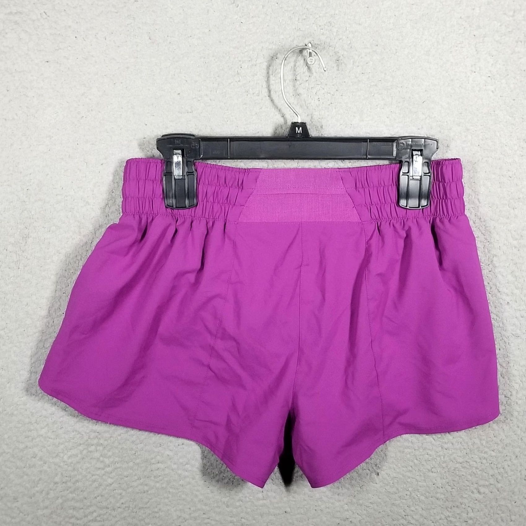 Nike Nike Womens Small Purple Dri-FIT One Mid Rise 3" Training Shorts DX6010-505 Size 28" / US 6 / IT 42 - 2 Thumbnail