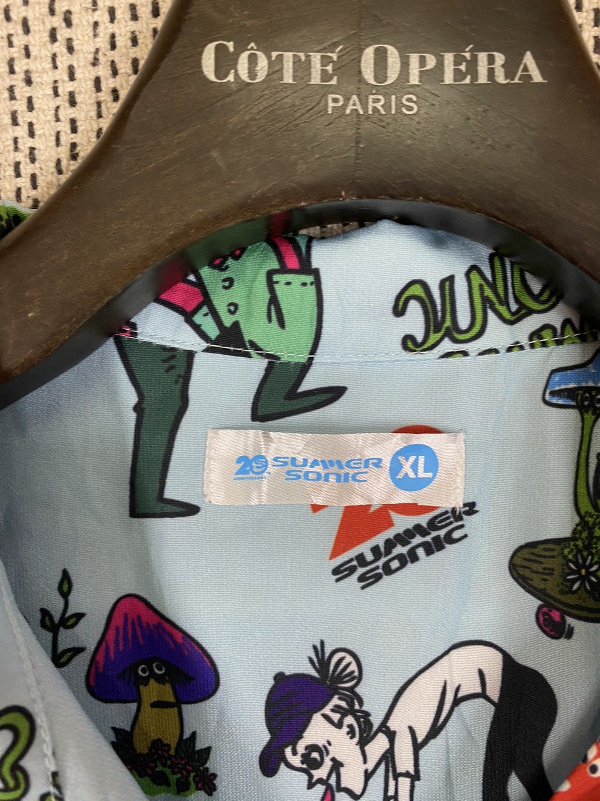 Band Tees × Japanese Brand Summer sonic tour shirt button ups fullprinted Size US XL / EU 56 / 4 - 3 Thumbnail
