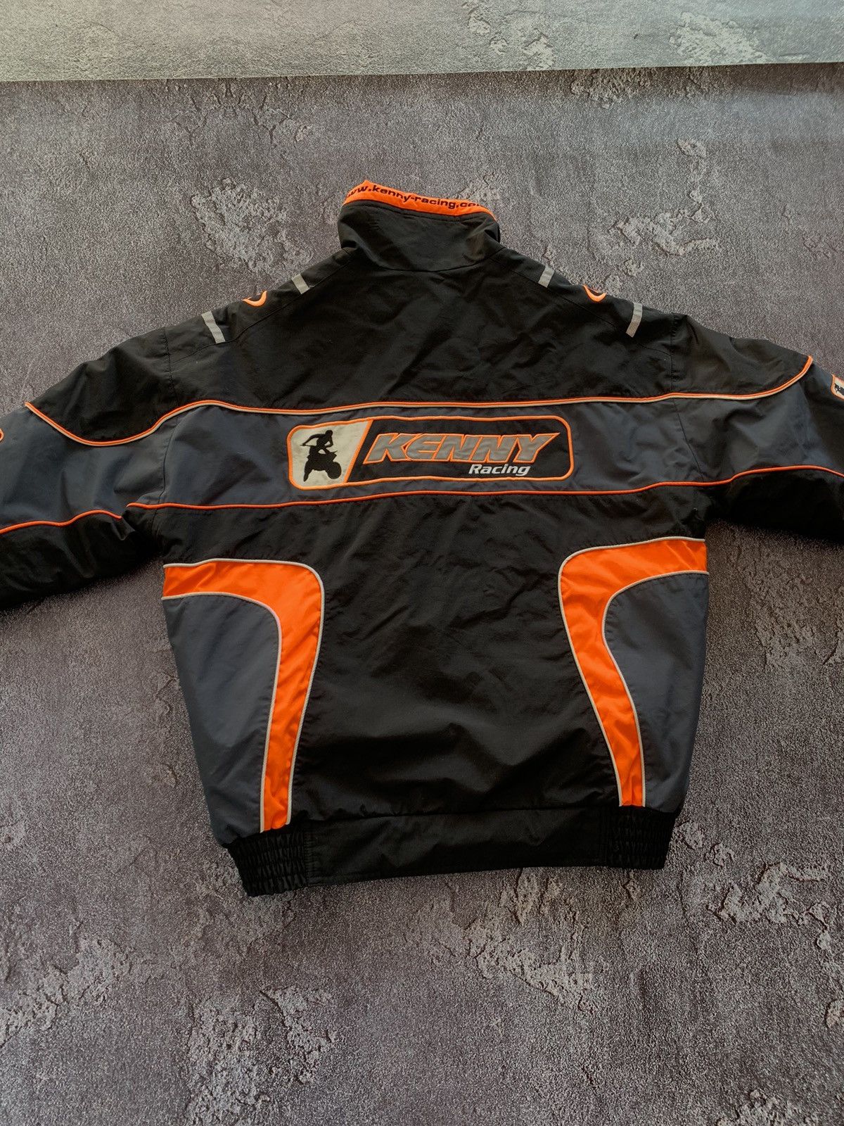 Vintage VTG Kenny Motorcycle Racing Black/Orange Jacket Y2K Size US M / EU 48-50 / 2 - 8 Thumbnail