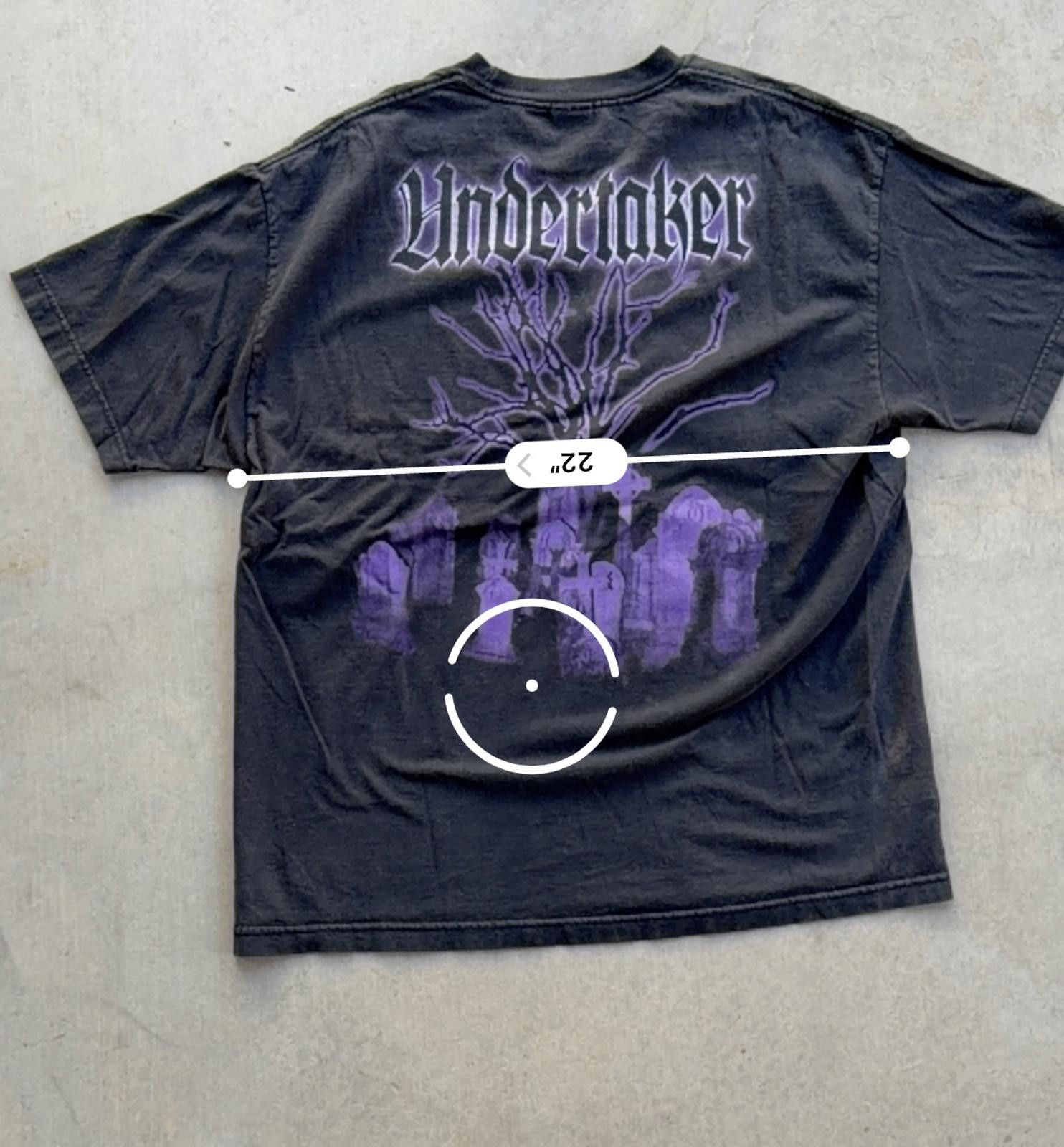 AAA Vintage AAA WWE Undertaker Double Sided Tee XL Size US XL / EU 56 / 4 - 5 Thumbnail