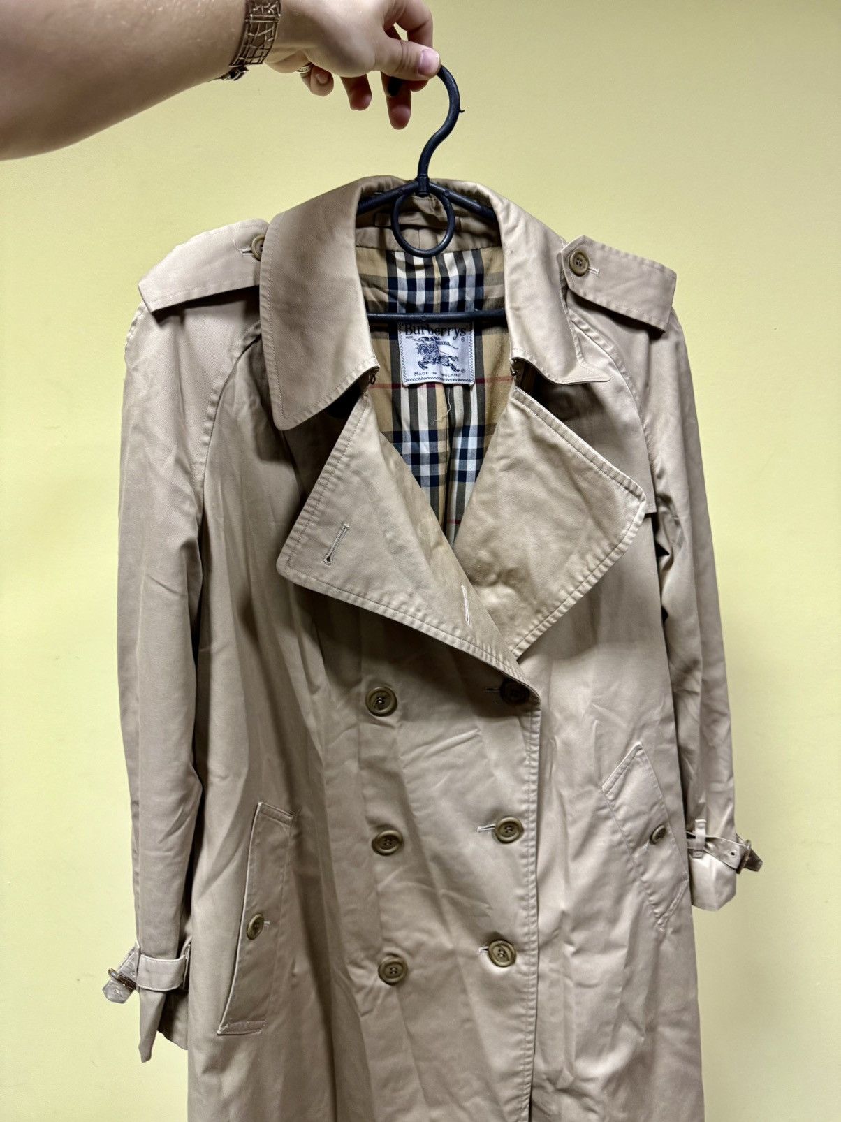 Burberry Burberry London unisexdouble breasted trench coat nova check Size US S / EU 44-46 / 1 - 1 Thumbnail