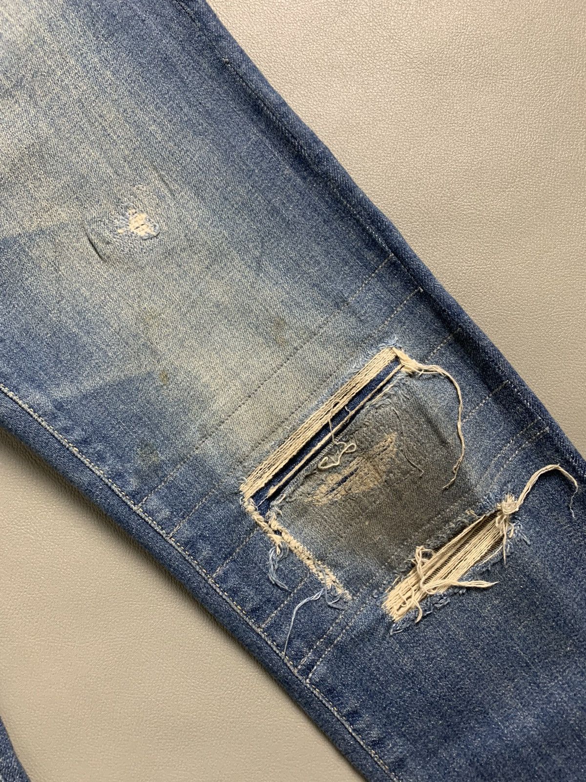 Hysteric Glamour × Japanese Brand × Vintage hysteric glamour ripped skiny jeans Size US 28 / EU 44 - 6 Thumbnail