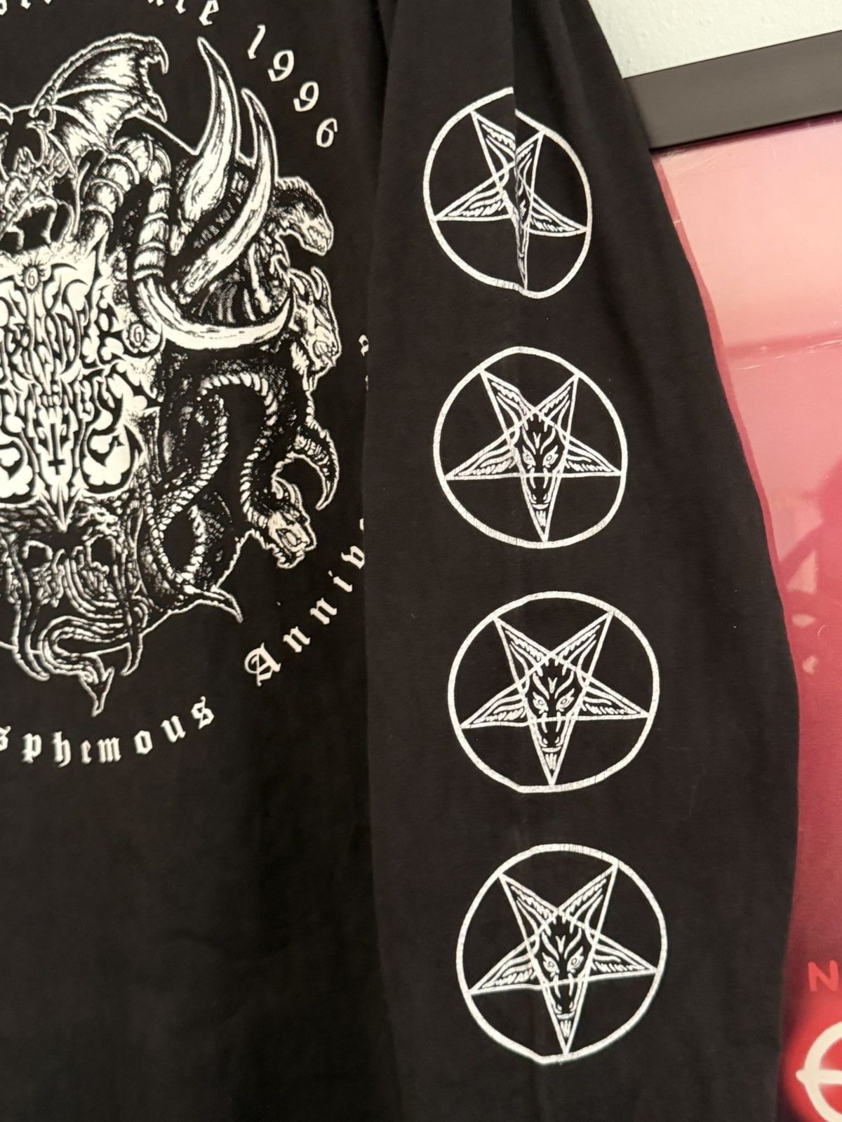 Band Tees Surrender of Divinity 10 Years Blasphemous Anniversary LS Size US L / EU 52-54 / 3 - 3 Thumbnail