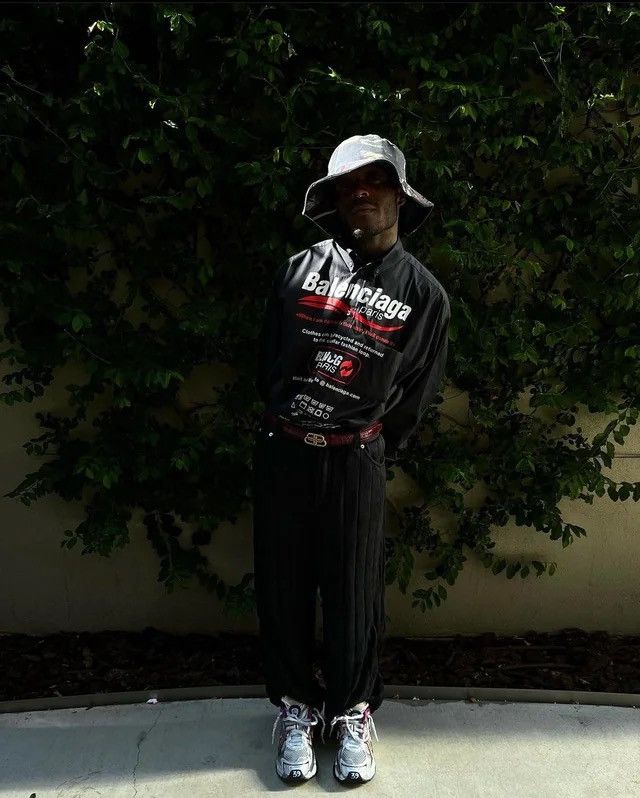 Balenciaga Balenciaga Dry Cleaning Button-Down Shirt In Black Size US S / EU 44-46 / 1 - 10 Thumbnail