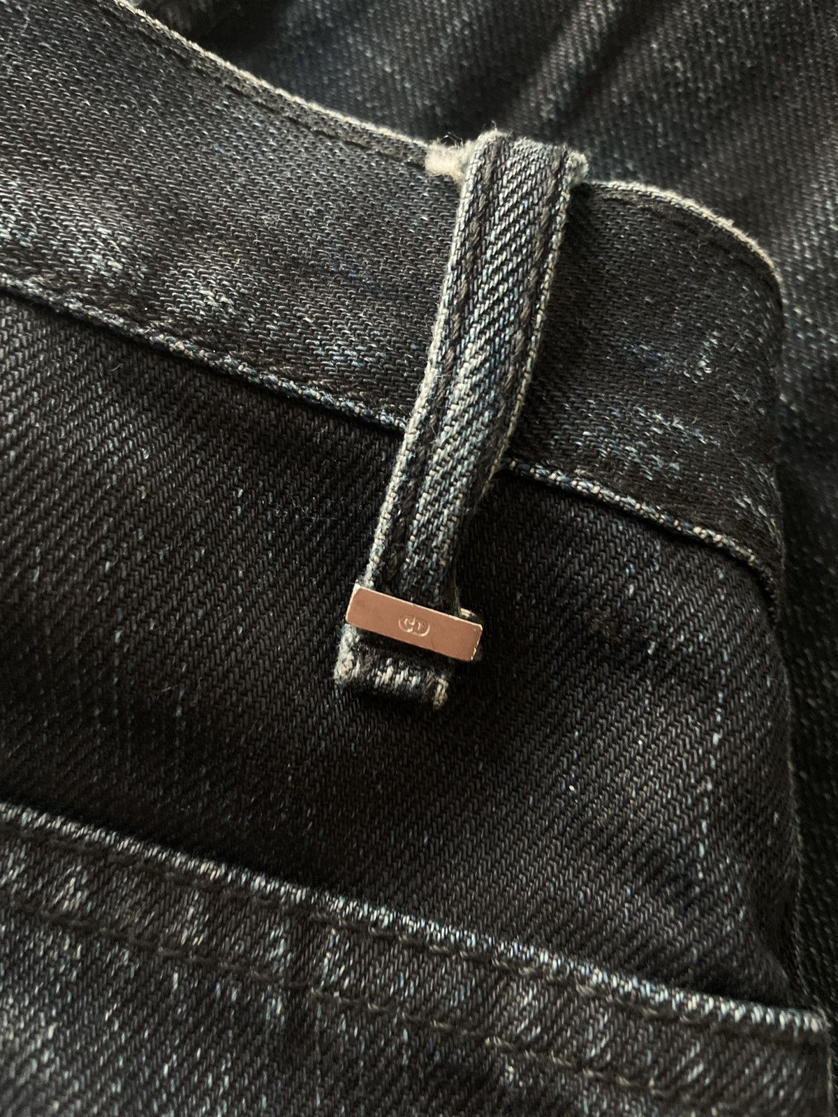Dior × Hedi Slimane Dior AW06 indigo dark wash Jeans with auramaxing Size US 30 / EU 46 - 8 Thumbnail