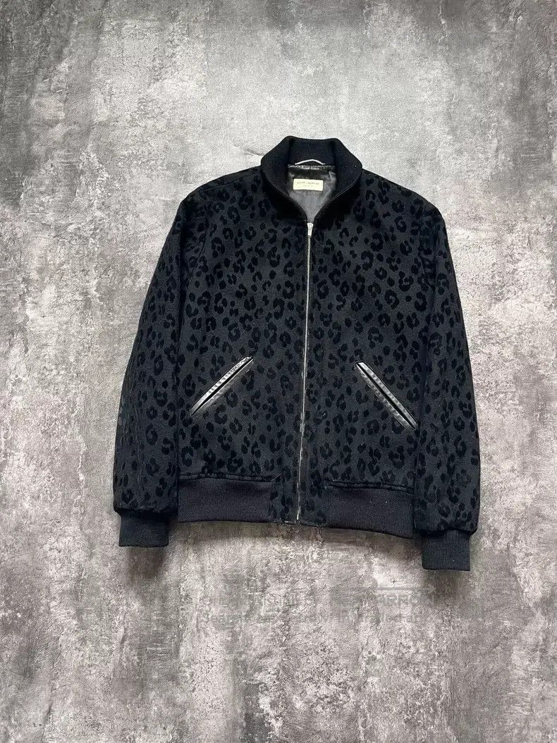 Saint Laurent Paris Saint Laurent Paris Dark Leopard Print Wool Patchwork Jack Size US M / EU 48-50 / 2 - 1 Thumbnail