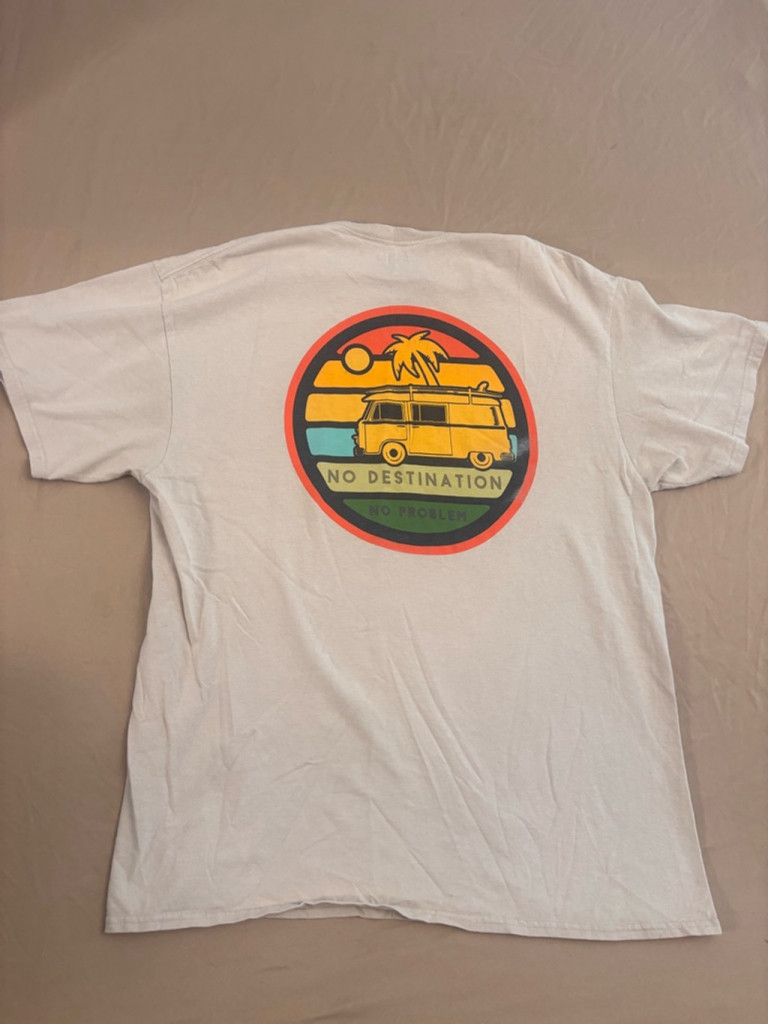 Dravus Men's Dravus T-shirt XL Beige Short Sleeve Size US XL / EU 56 / 4 - 9 Thumbnail