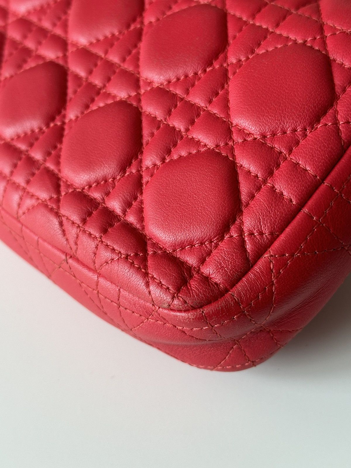 Christian Dior Monsieur DIOR Cannage Miss Dior Promenade Hot Pink Crossbody Bag Size ONE SIZE - 17 Thumbnail