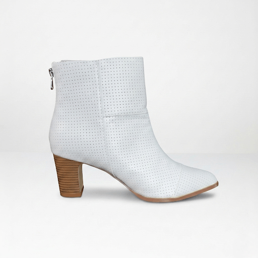 Other Midnight Velvet Size 9.5 Boots Ankle Booties Pinhole Perfora Size US 9.5 / IT 39.5 - 5 Thumbnail