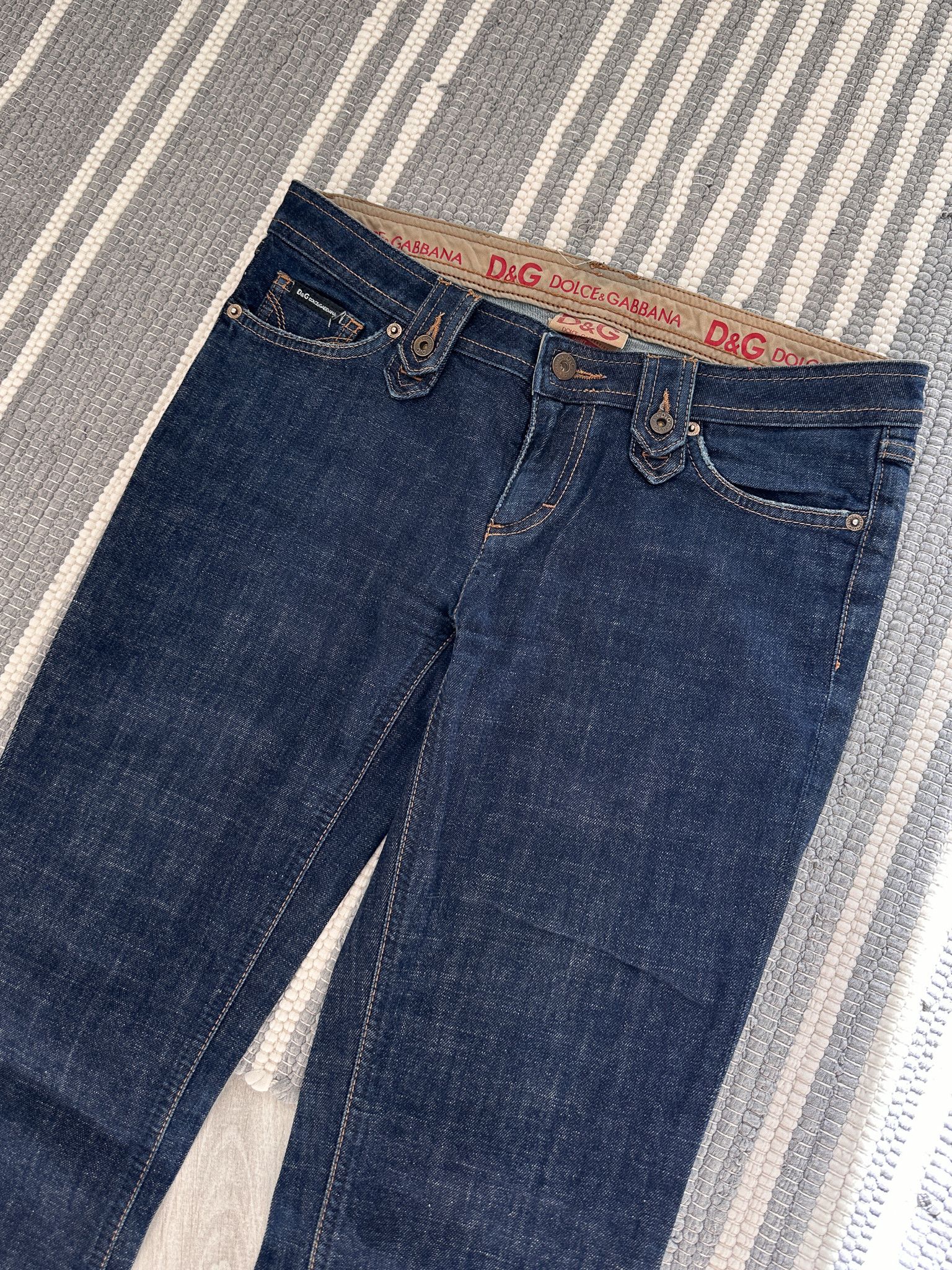 Dolce & Gabbana Vintage Dolce & Gabbana D&G Cool Denim Jeans Size 29" - 5 Thumbnail