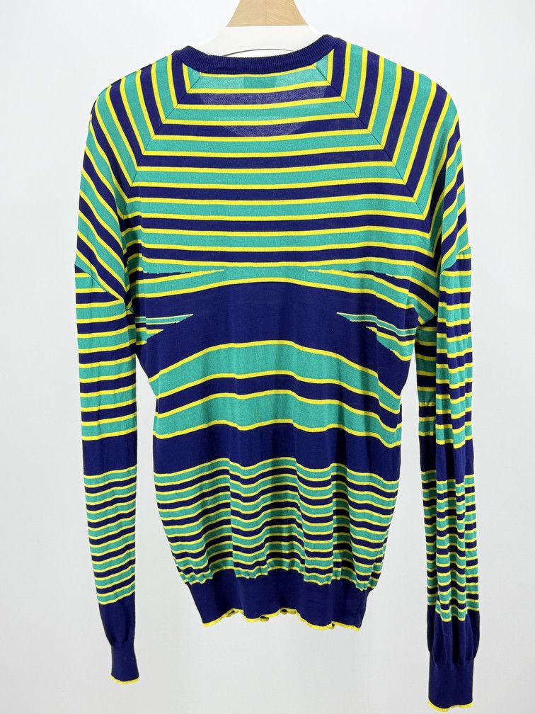 Jil Sander SS11 Striped Sweater Size US L / EU 52-54 / 3 - 2 Thumbnail