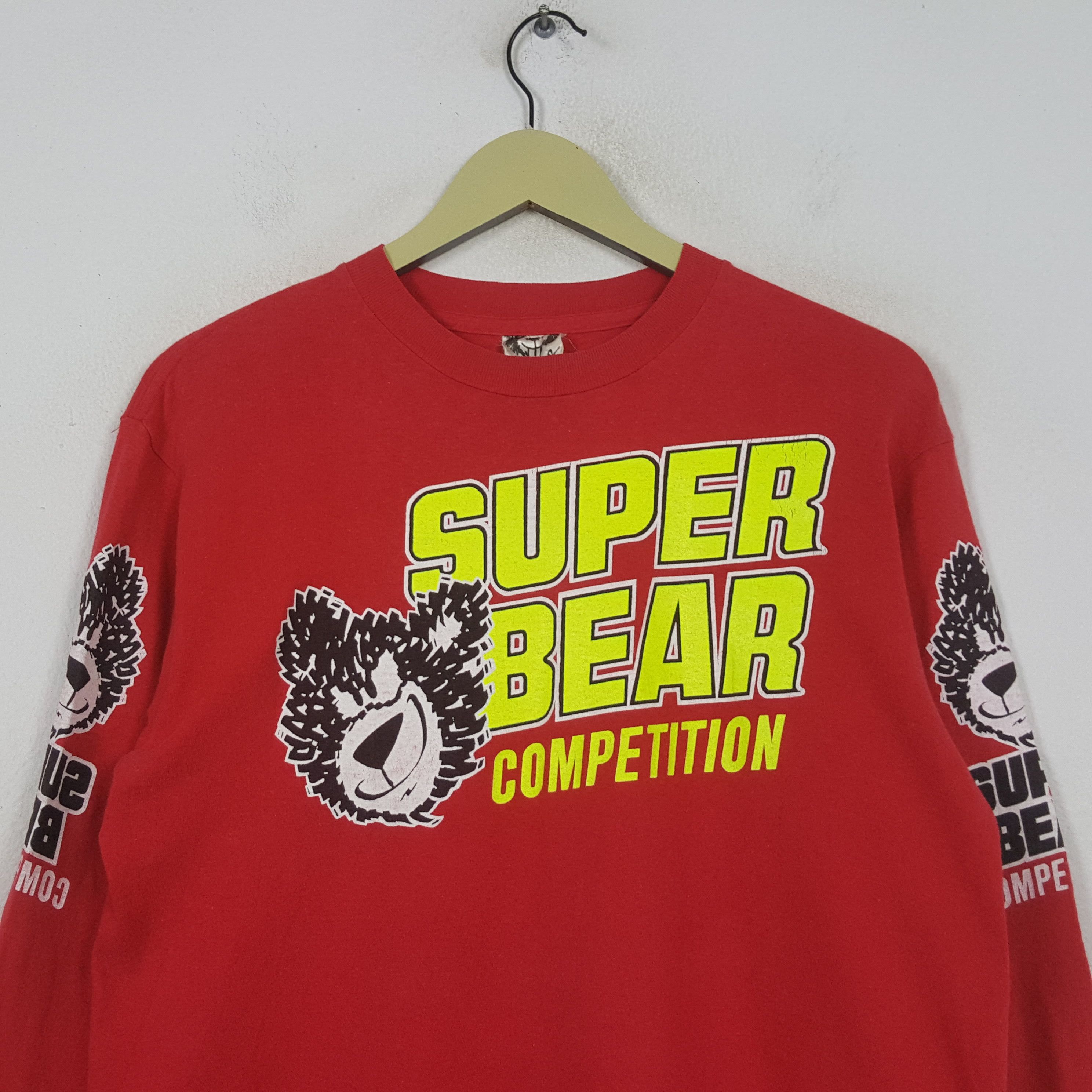 Other Vintage SUPER BEAR COMPETITION T-shirt Size US M / EU 48-50 / 2 - 2 Thumbnail