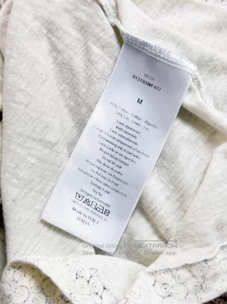 Dior Dior White short-sleeved T-shirt Size M / US 6-8 / IT 42-44 - 6 Thumbnail
