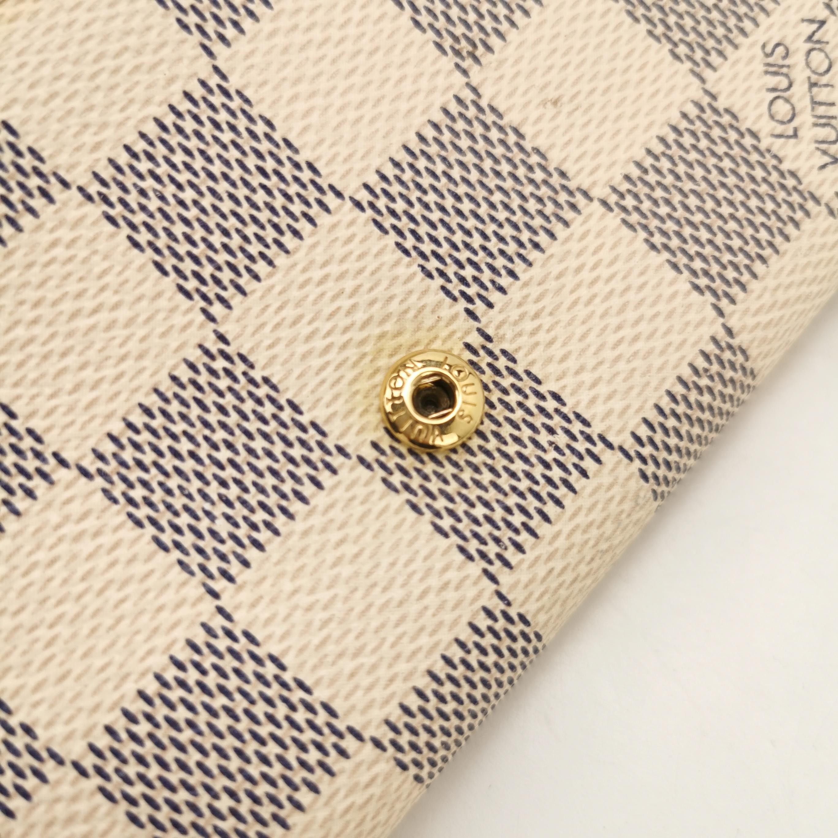 Louis Vuitton Louis Vuitton (LV) Emilie Snap Checkerboard Flap Wallet -y2 Size ONE SIZE - 5 Thumbnail