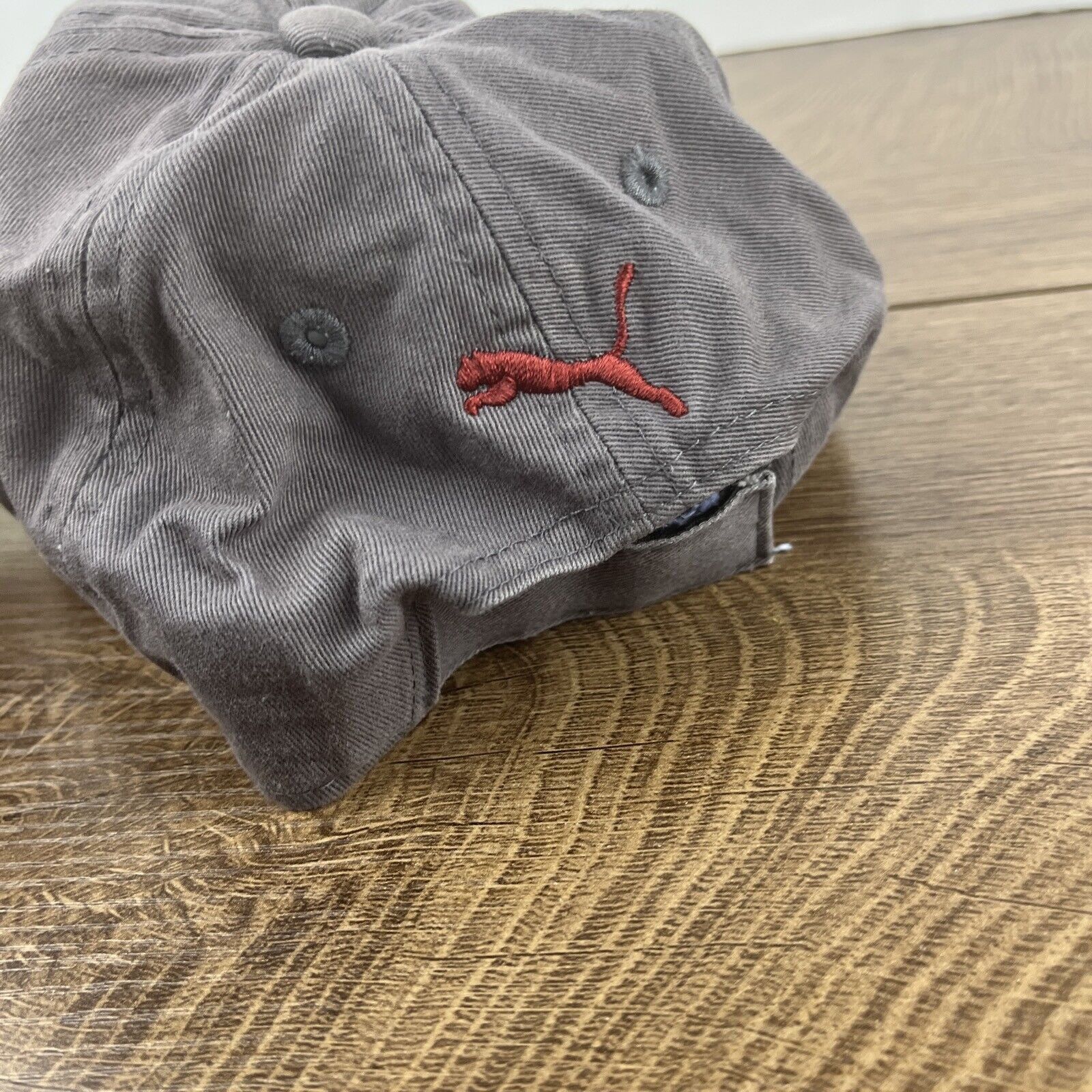 Puma PUMA Gray Hat Puma Gray Hat Adjustable Adult Size Hat Cap Size ONE SIZE - 8 Thumbnail