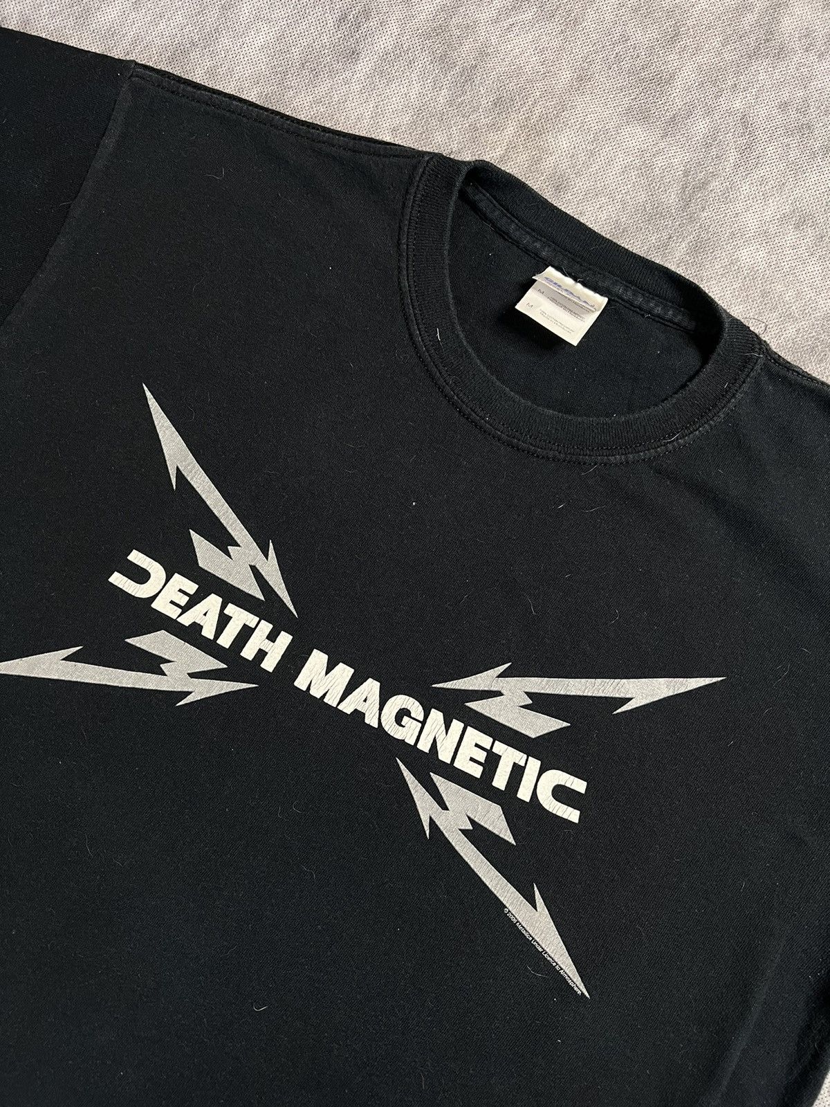 Band Tees Vintage 2006 Metallica Death Magnetic Logo T-Shirt Size US M / EU 48-50 / 2 - 2 Thumbnail