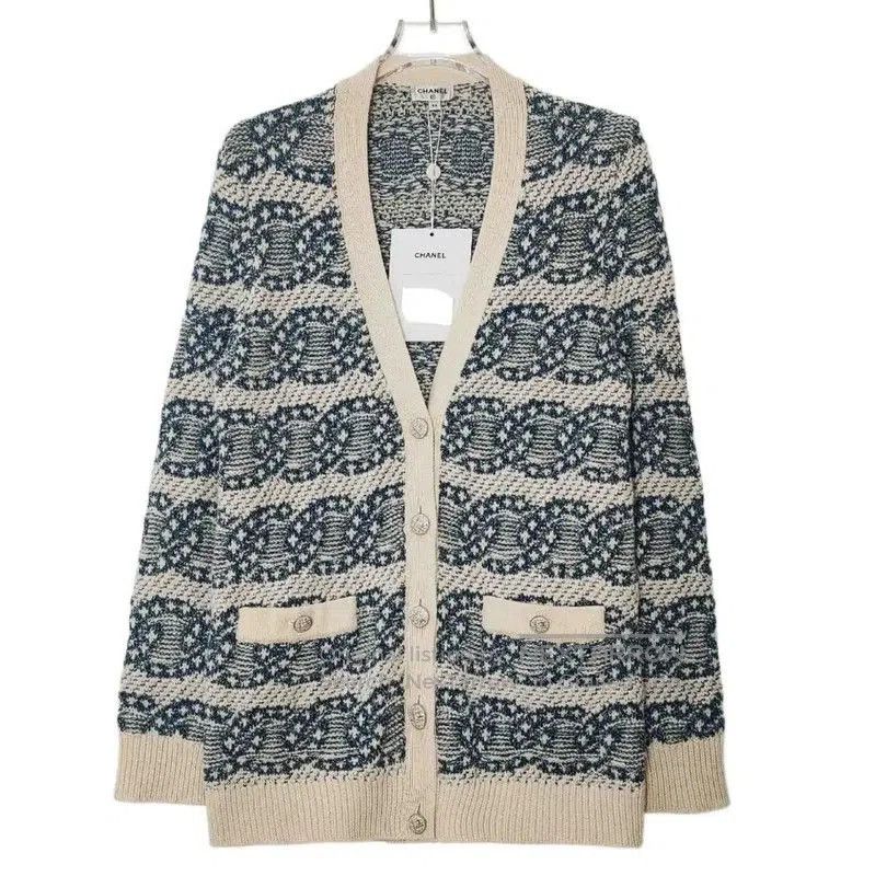 Chanel Knit Cotton Blend Cardigan for Women .