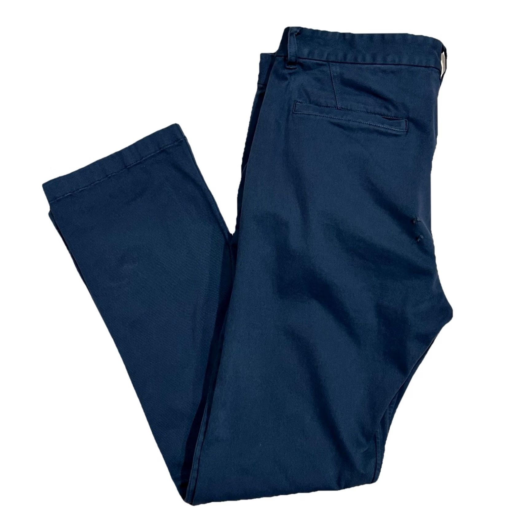 Outerknown Outerknown SEA Legs Chino Pants Distressed Men’s 34x30 Dark Gray Solid Regular Straight Pocket Logo Cotton Blend Knit Stretch Men 34x30 1010s Size US 34 / EU 50 - 2 Thumbnail